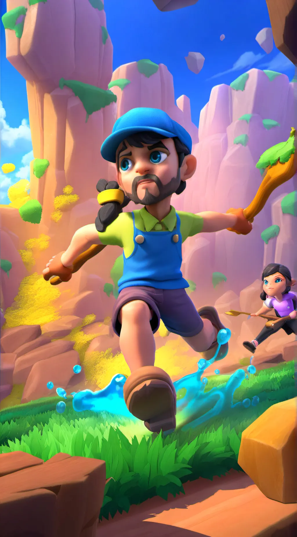 ai character: (you) last words background