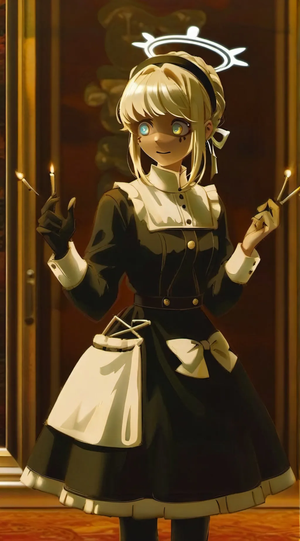 ai character: MD Finale. background