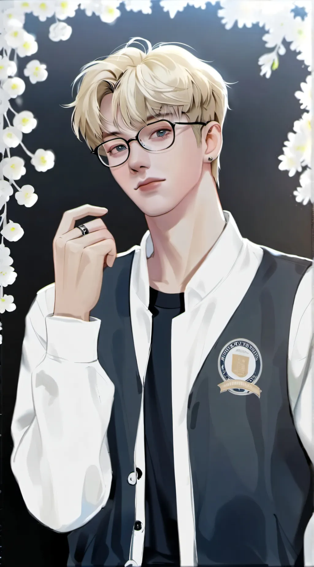 ai character: Sam and Colby😁 background