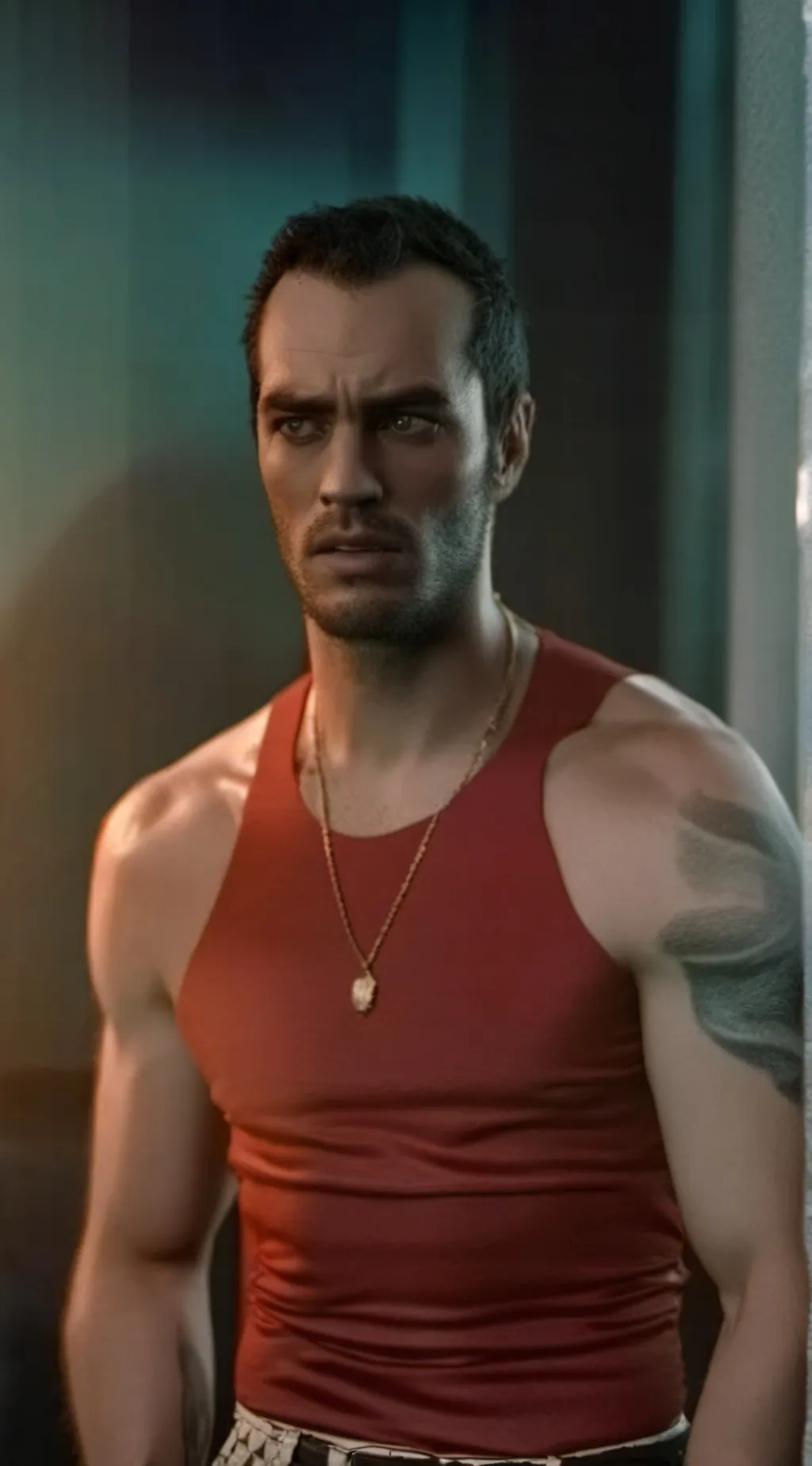 ai character: Ice road truckers  background