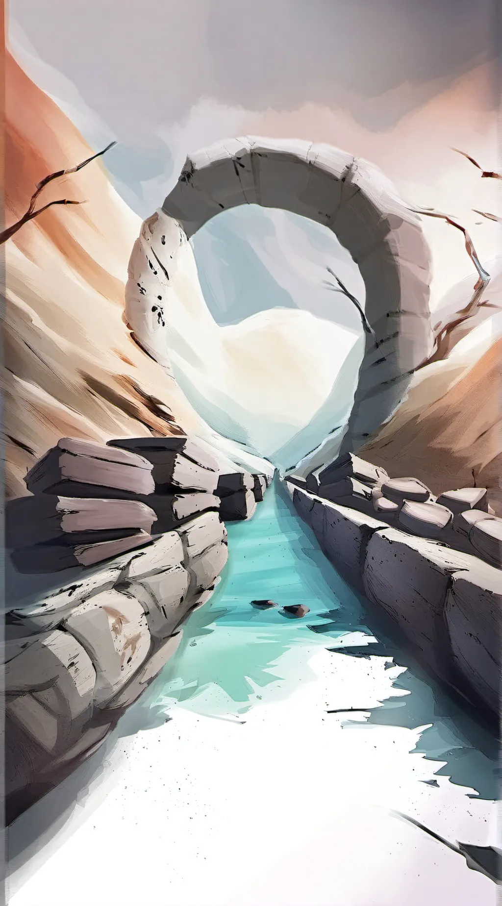 ai character: animatic battel  background