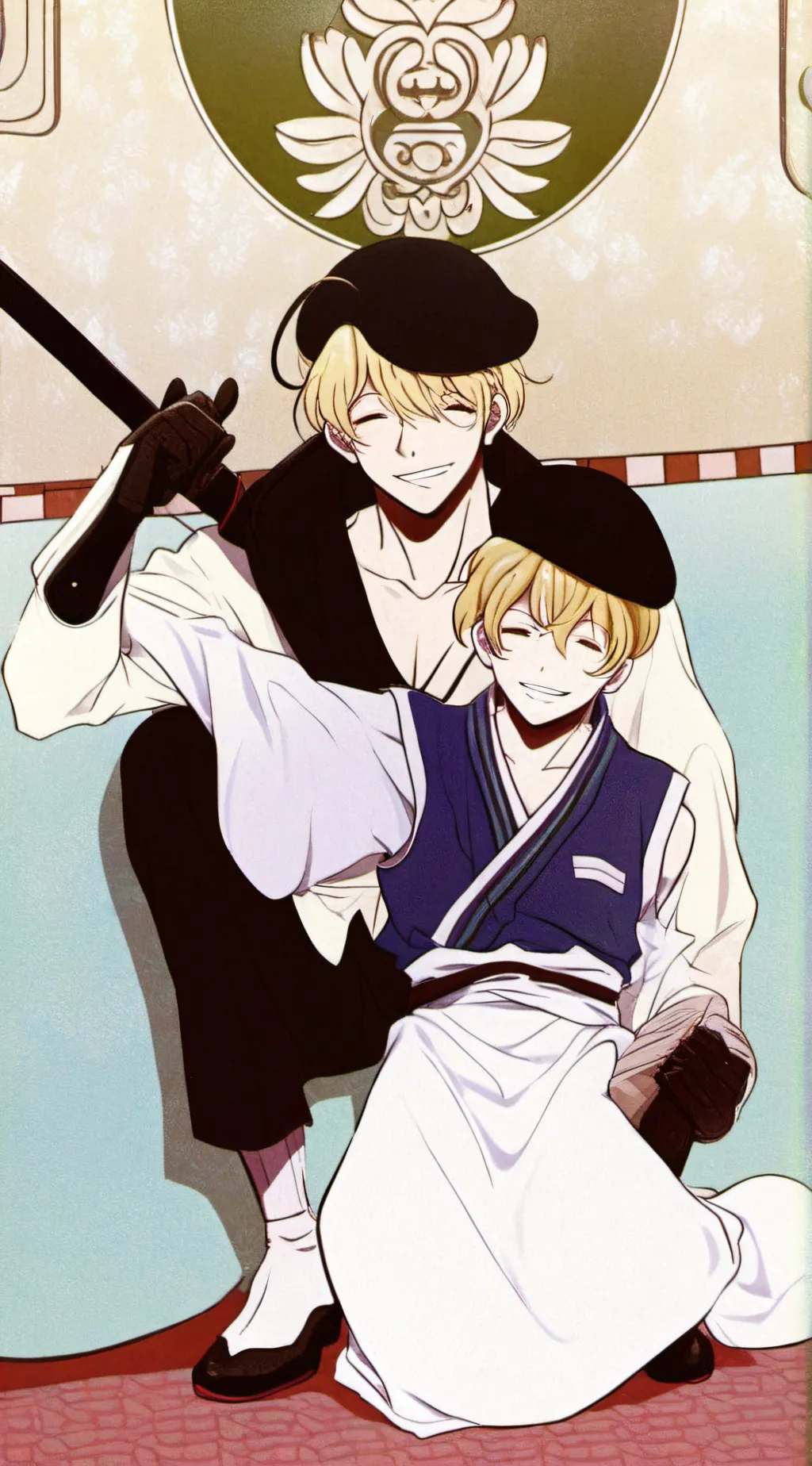 ai character: kai dan ken  background