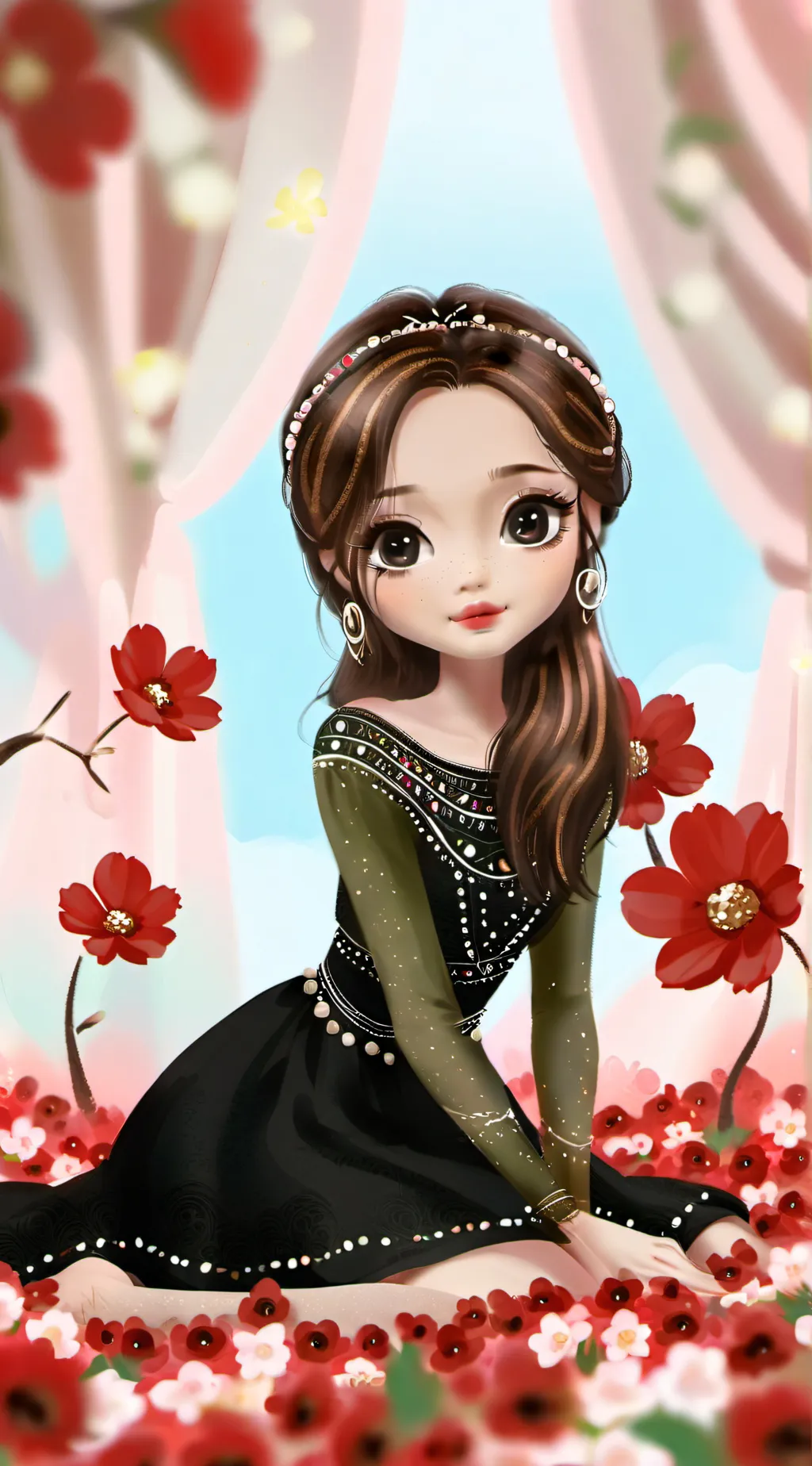 ai character: lily background