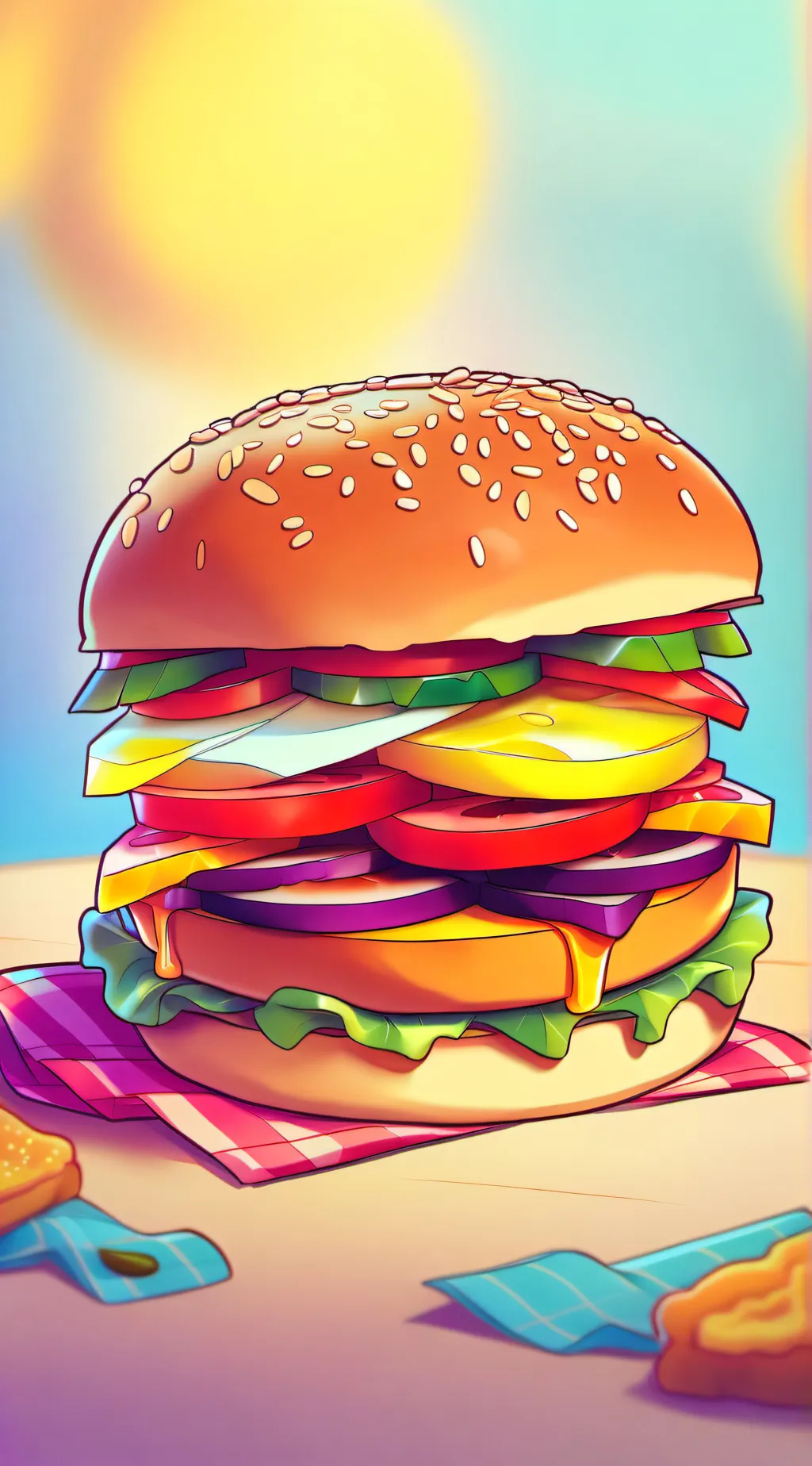 ai character: Uber Eats guy background