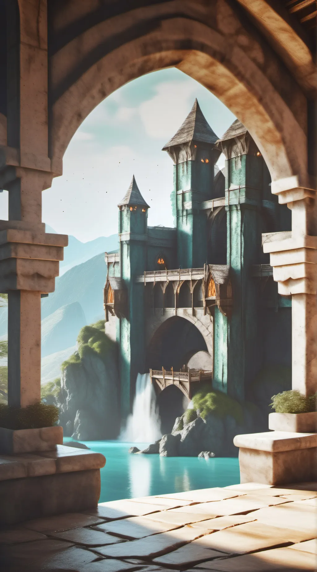 ai character: Lord of the rings background