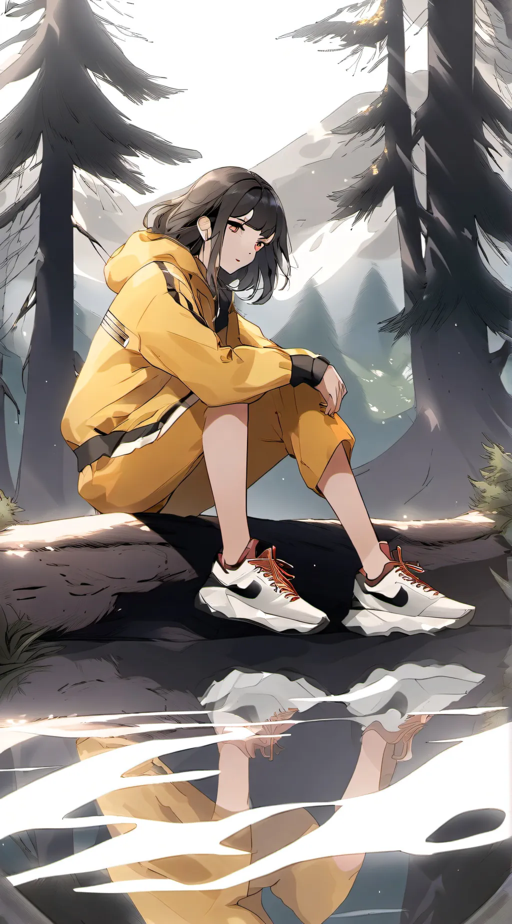 ai character: Evelyn background