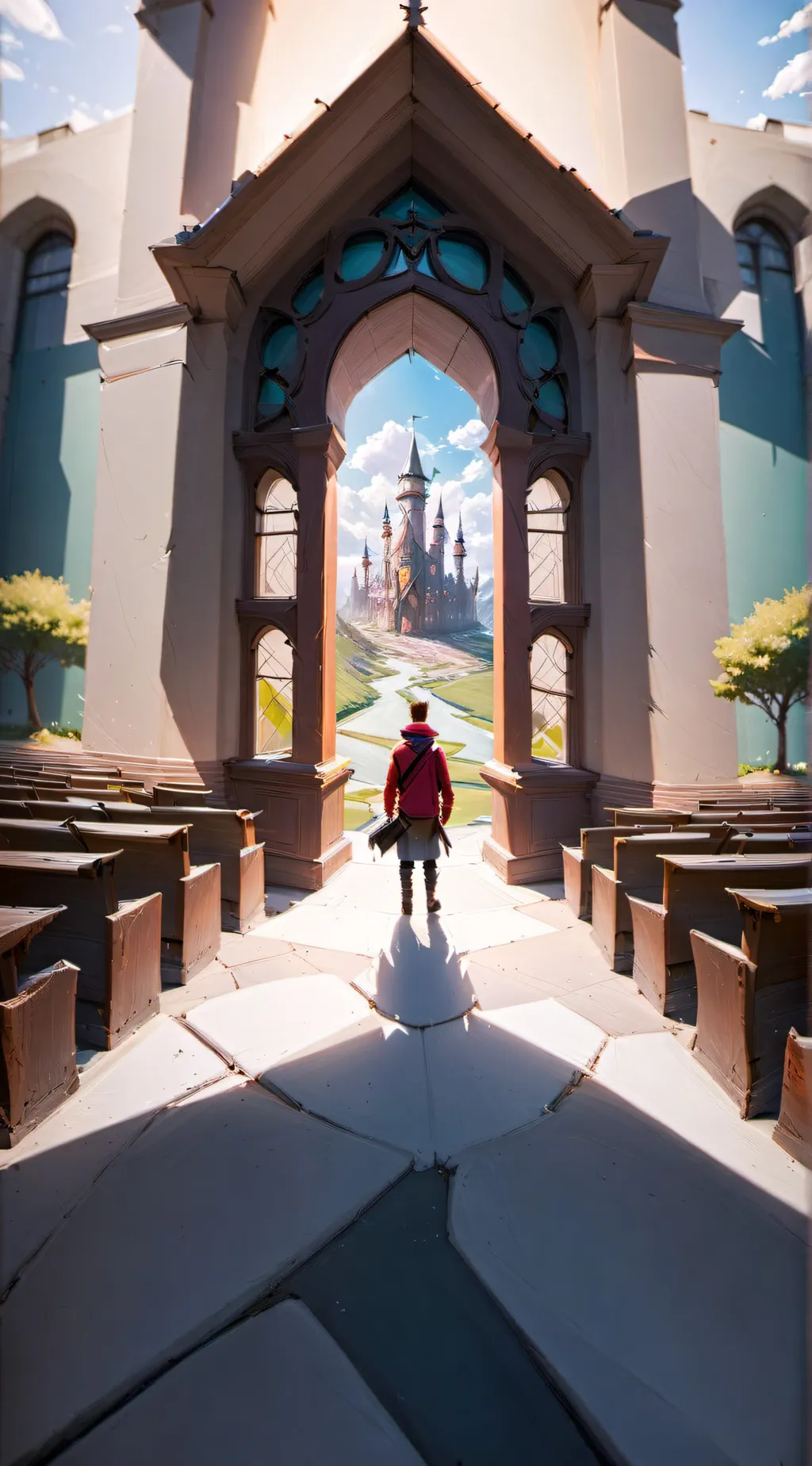 ai character: Nevermore Avengers background