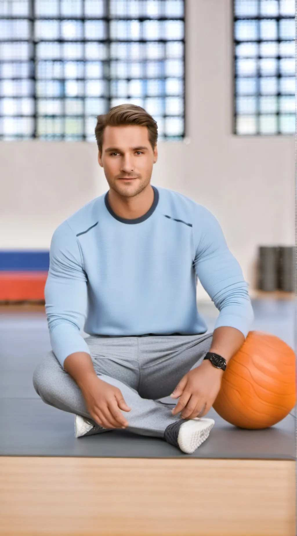 ai character: Mr. David  background