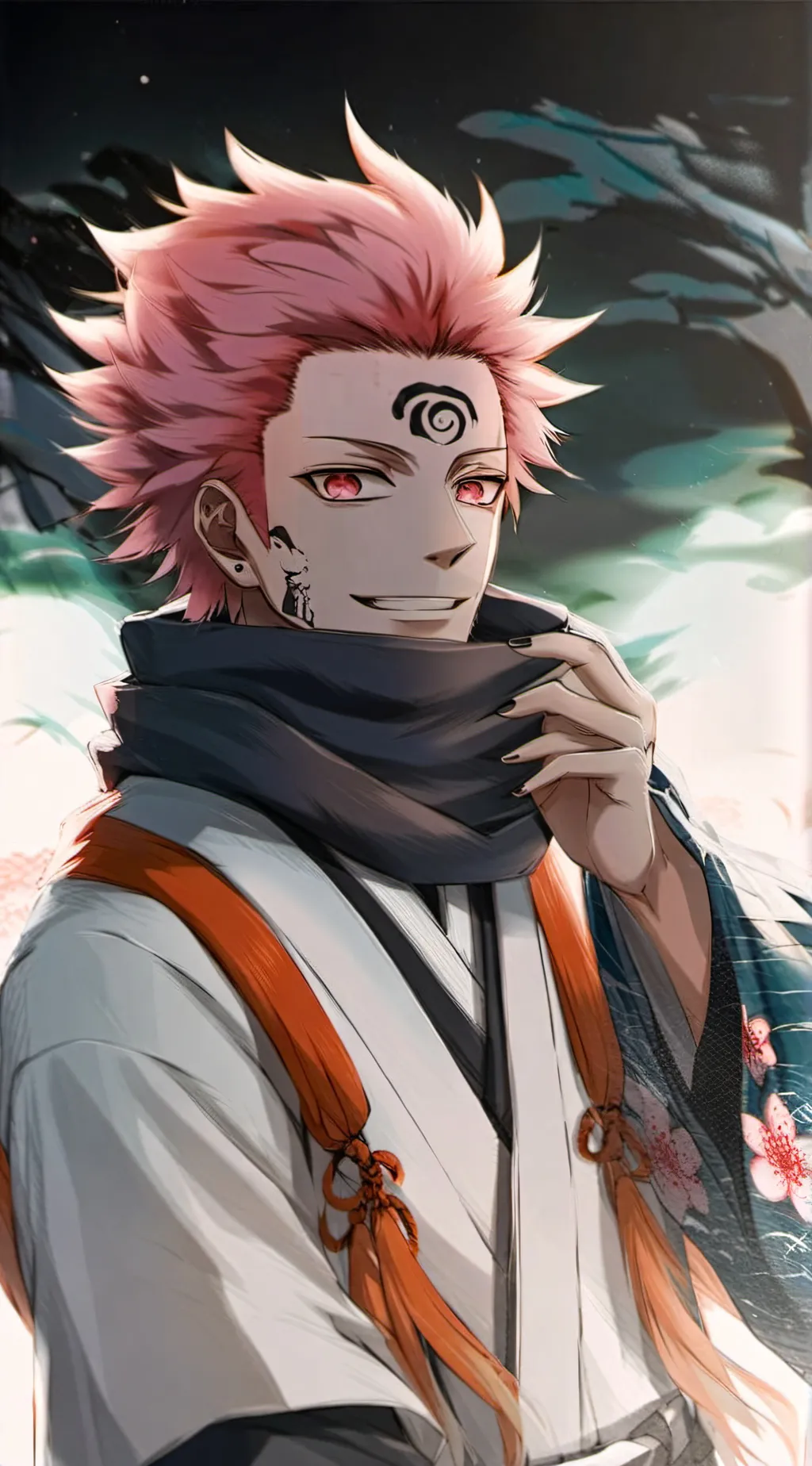 ai character: sukuna  background