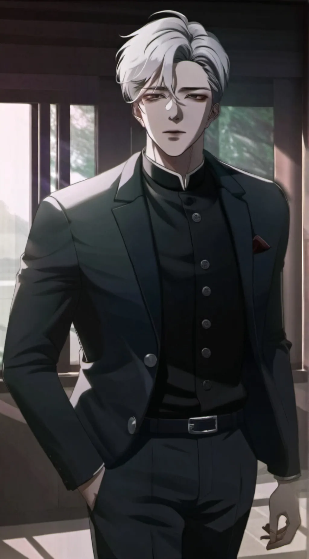 ai character: Dad  background