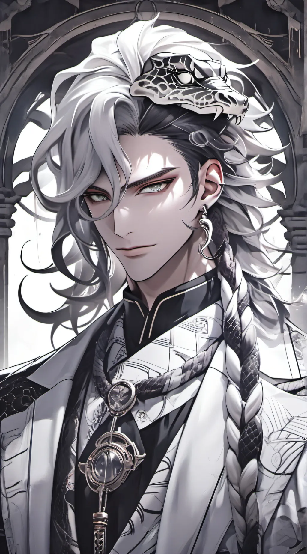 ai character: 神座(Kamukura) background