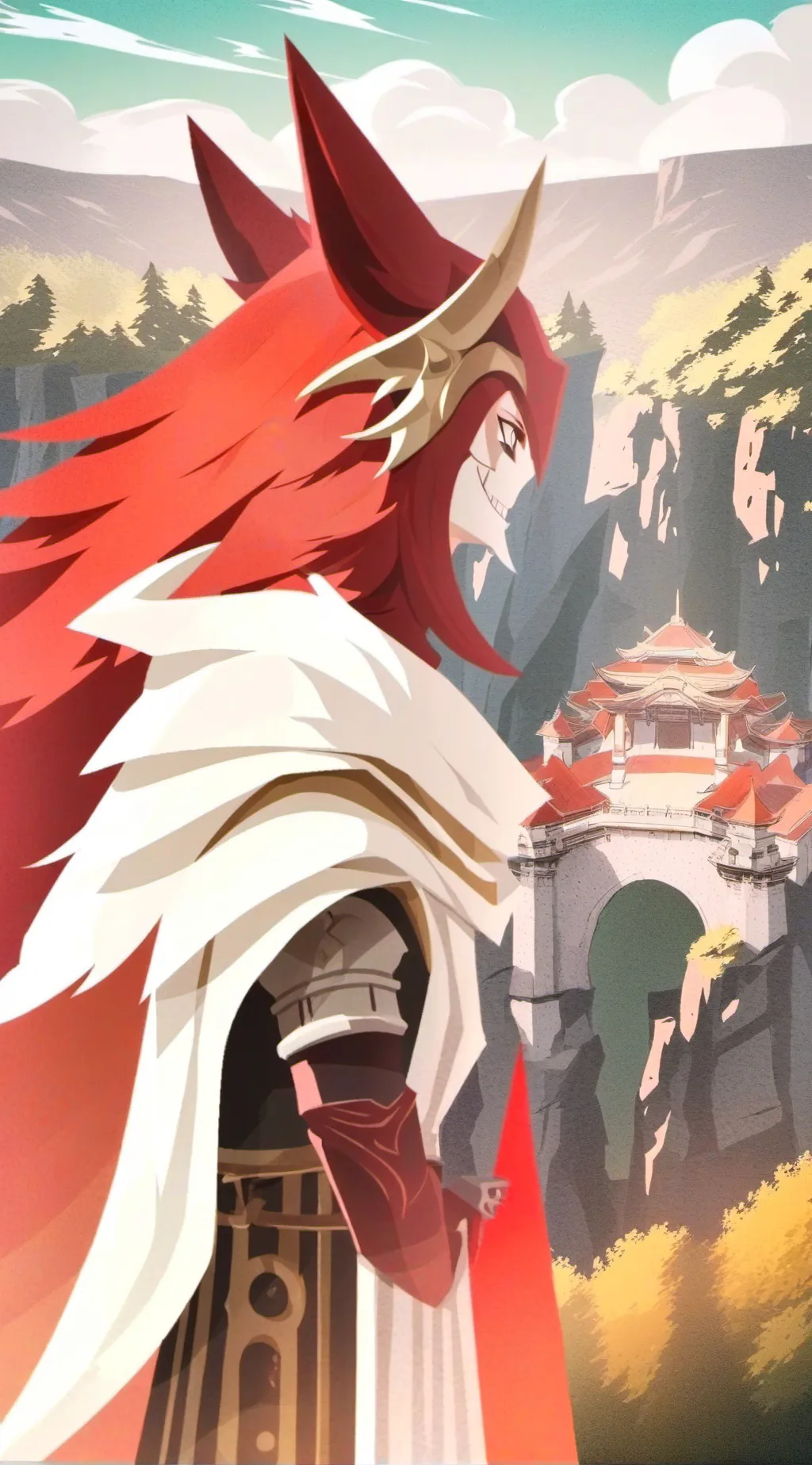 ai character: Mini hashiras  background