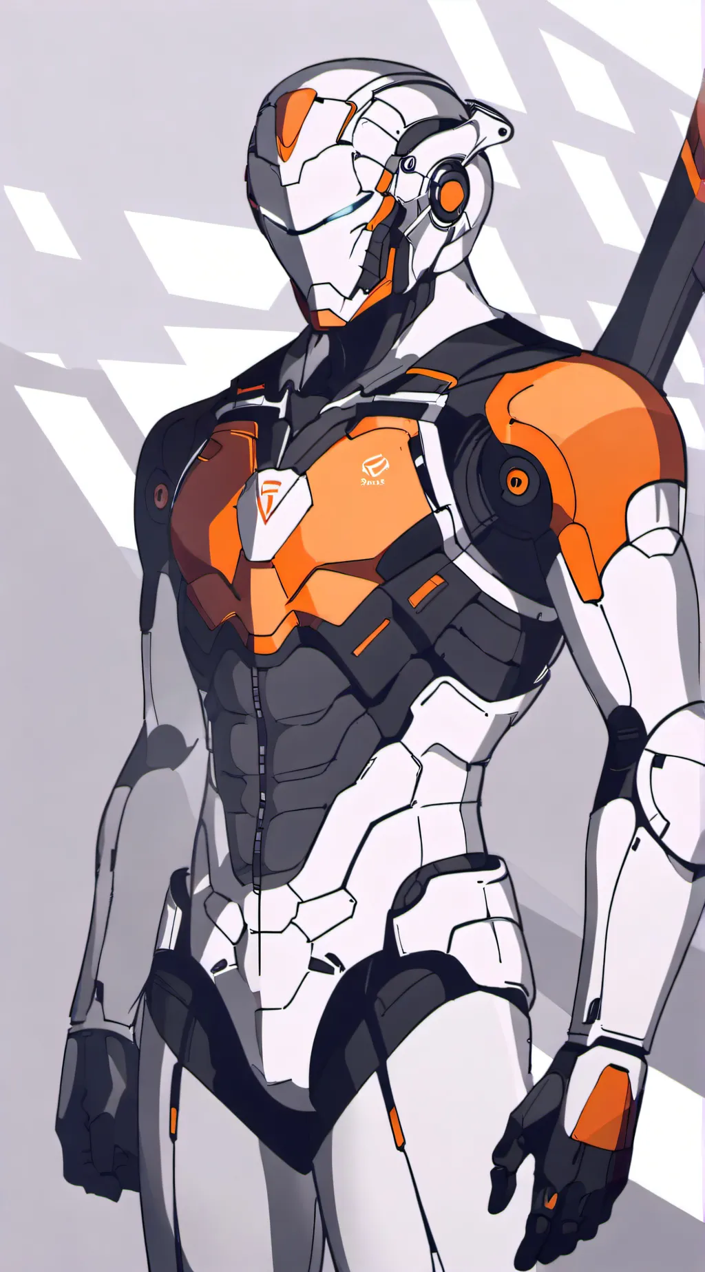 ai character: R.R (Roast Robot) background