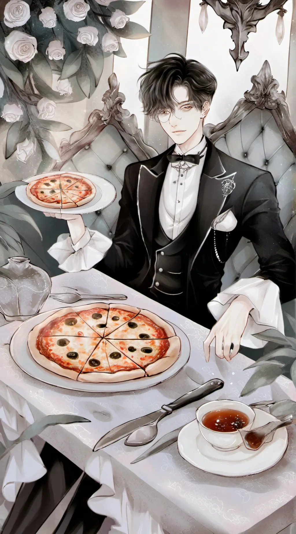 ai character: Fnaf 6 background