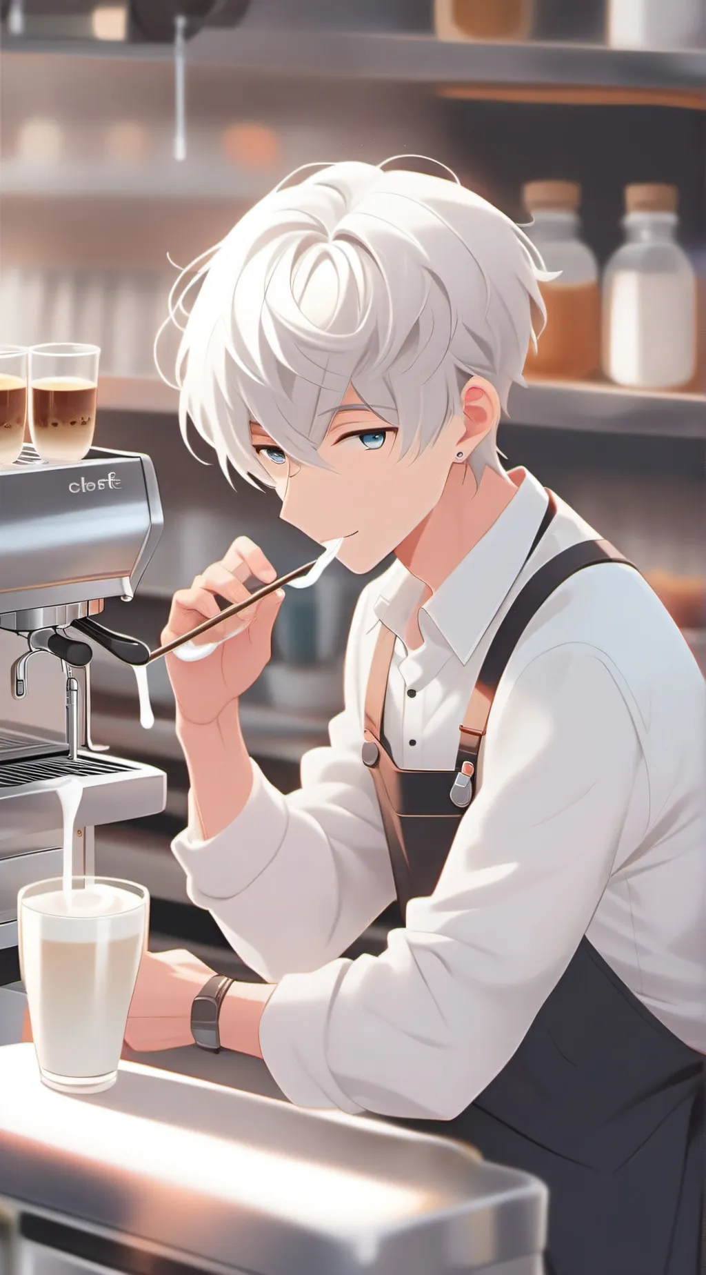 ai character: Max background