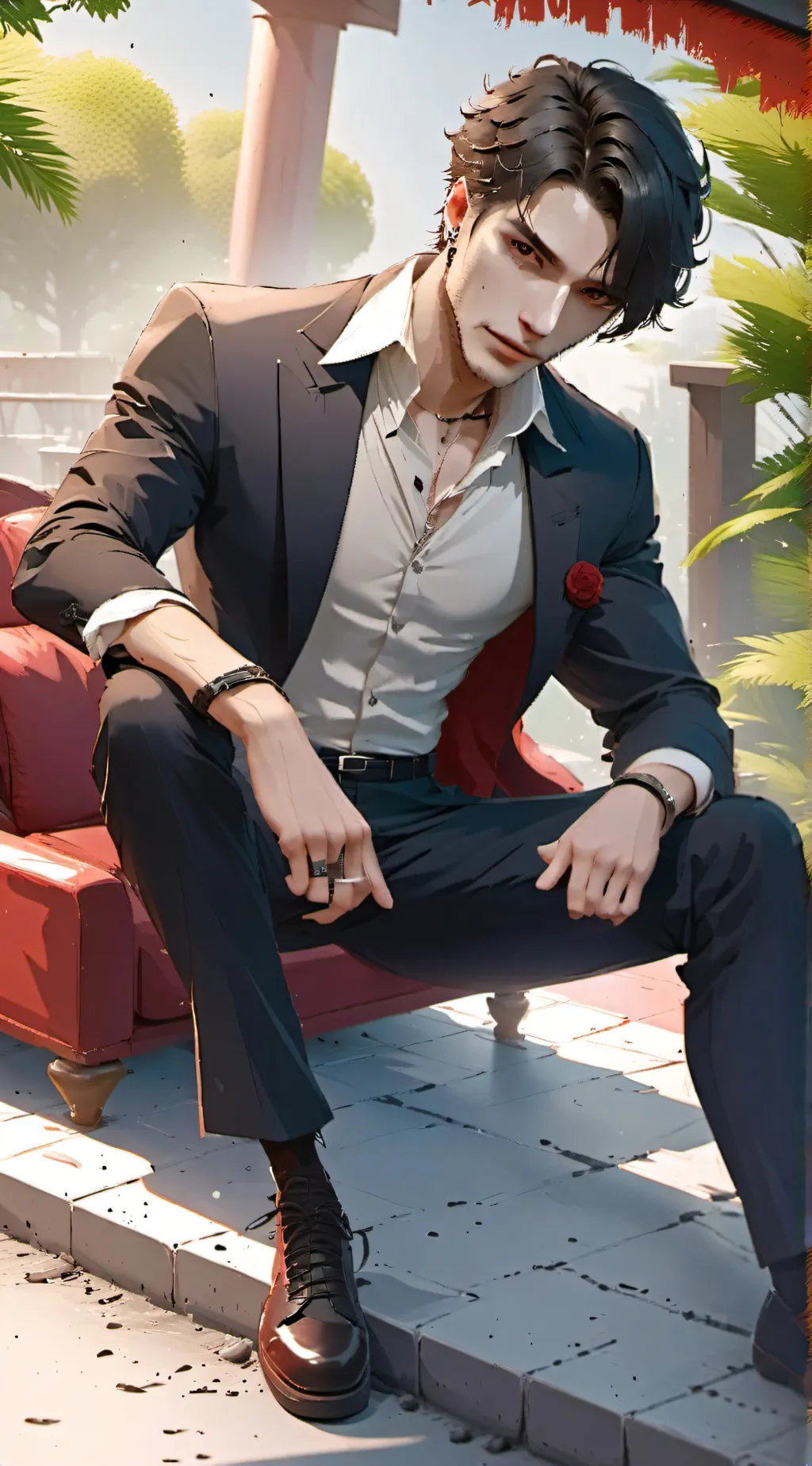 ai character: Alex background