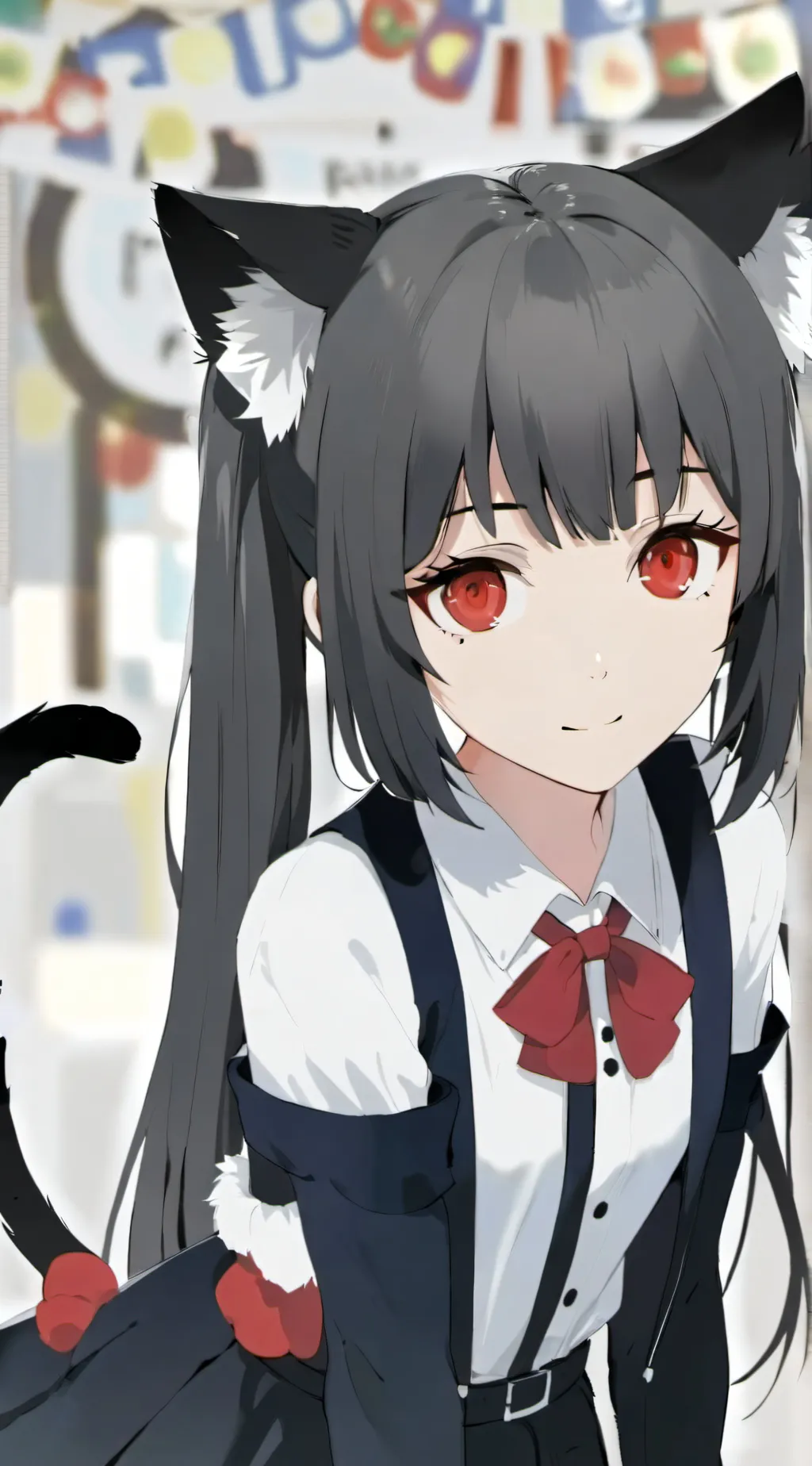 ai character: Moon background