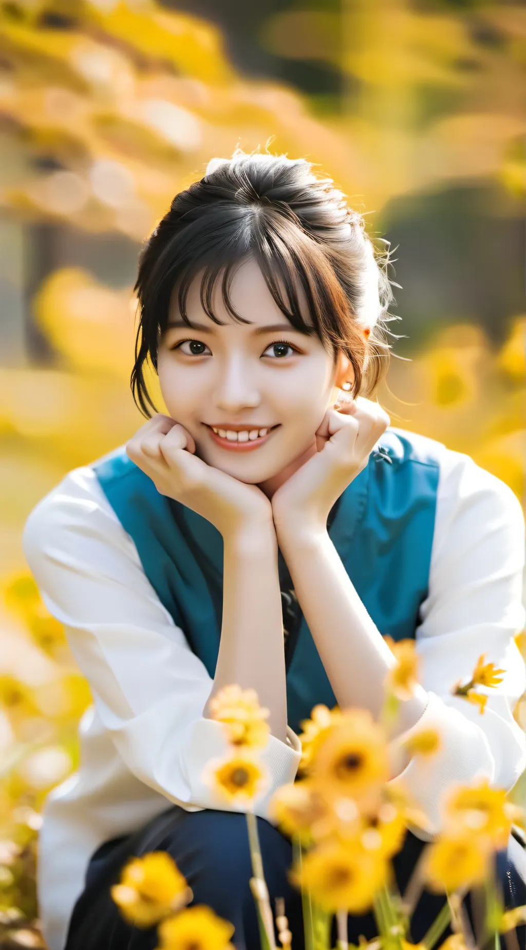 ai character: دیانا باری  background