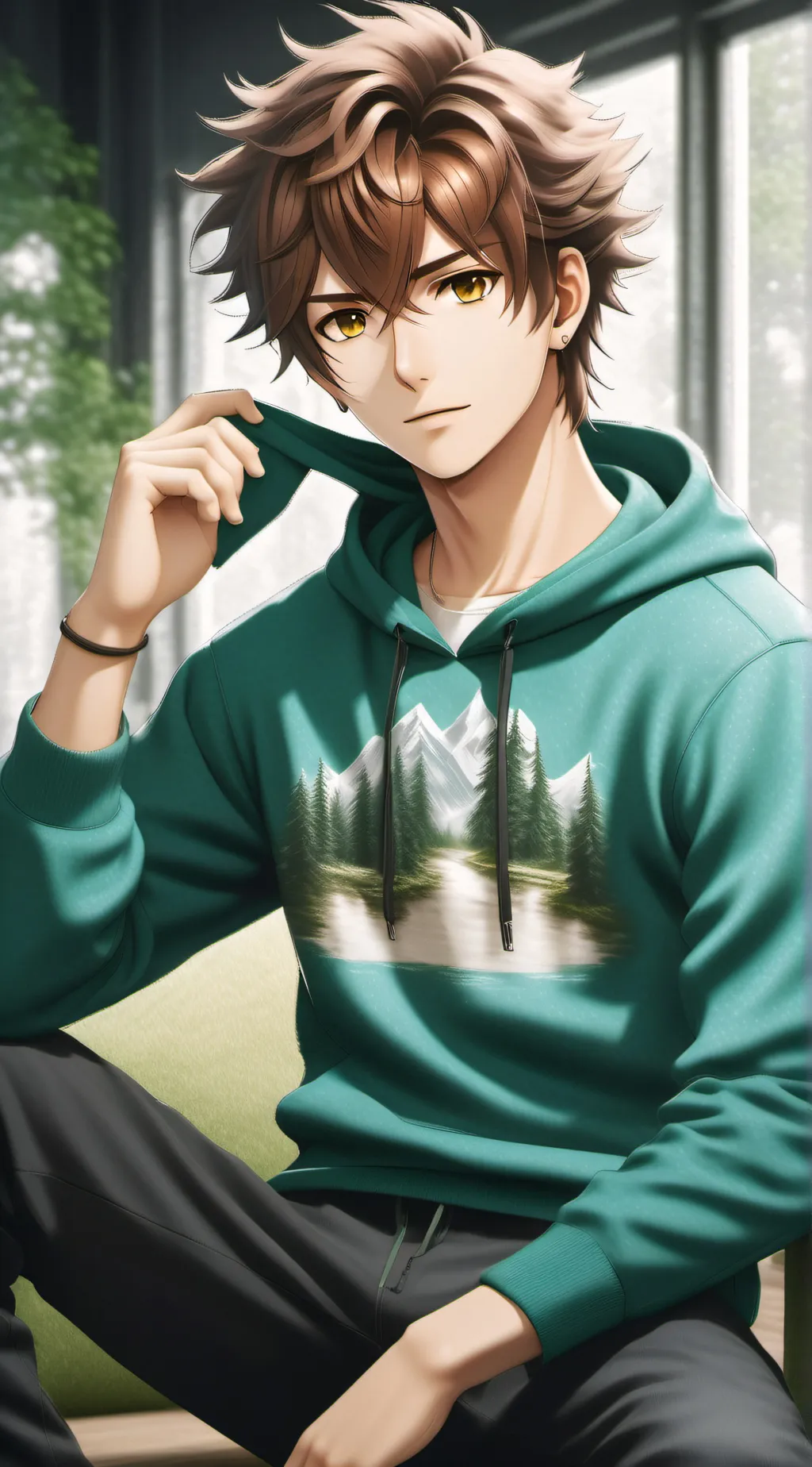 ai character: Kai background