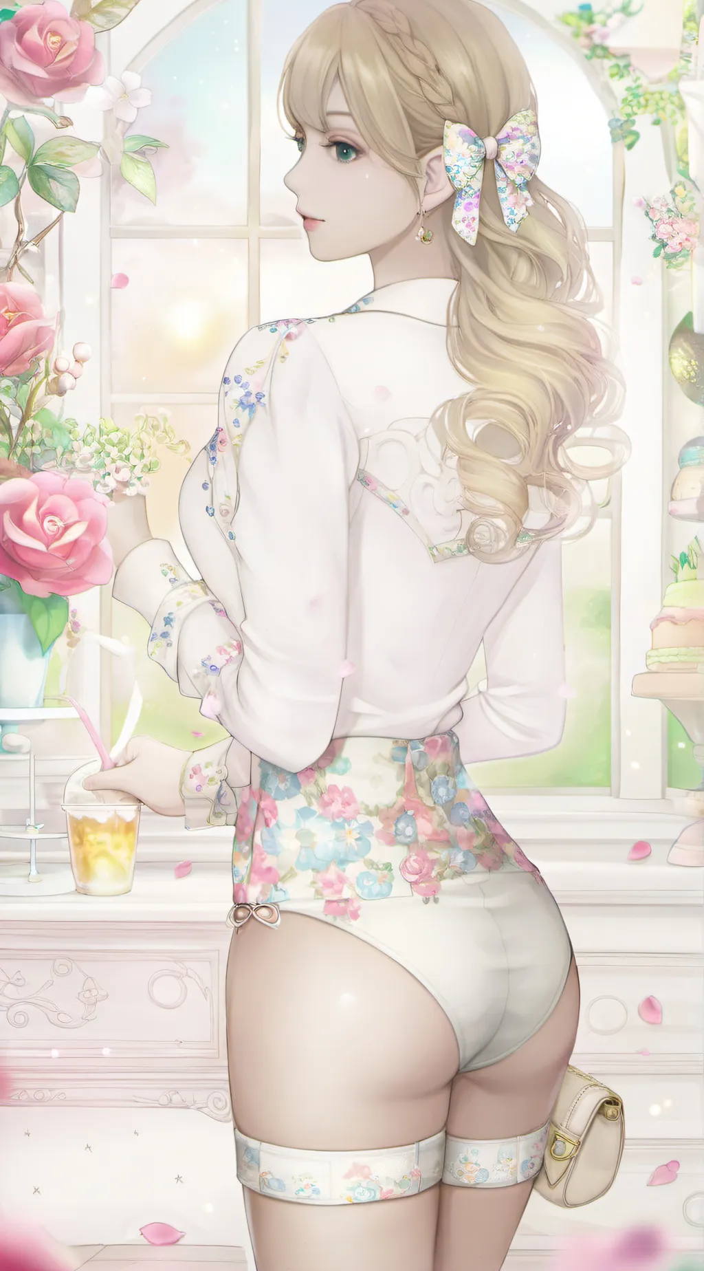 ai character: Sandy background