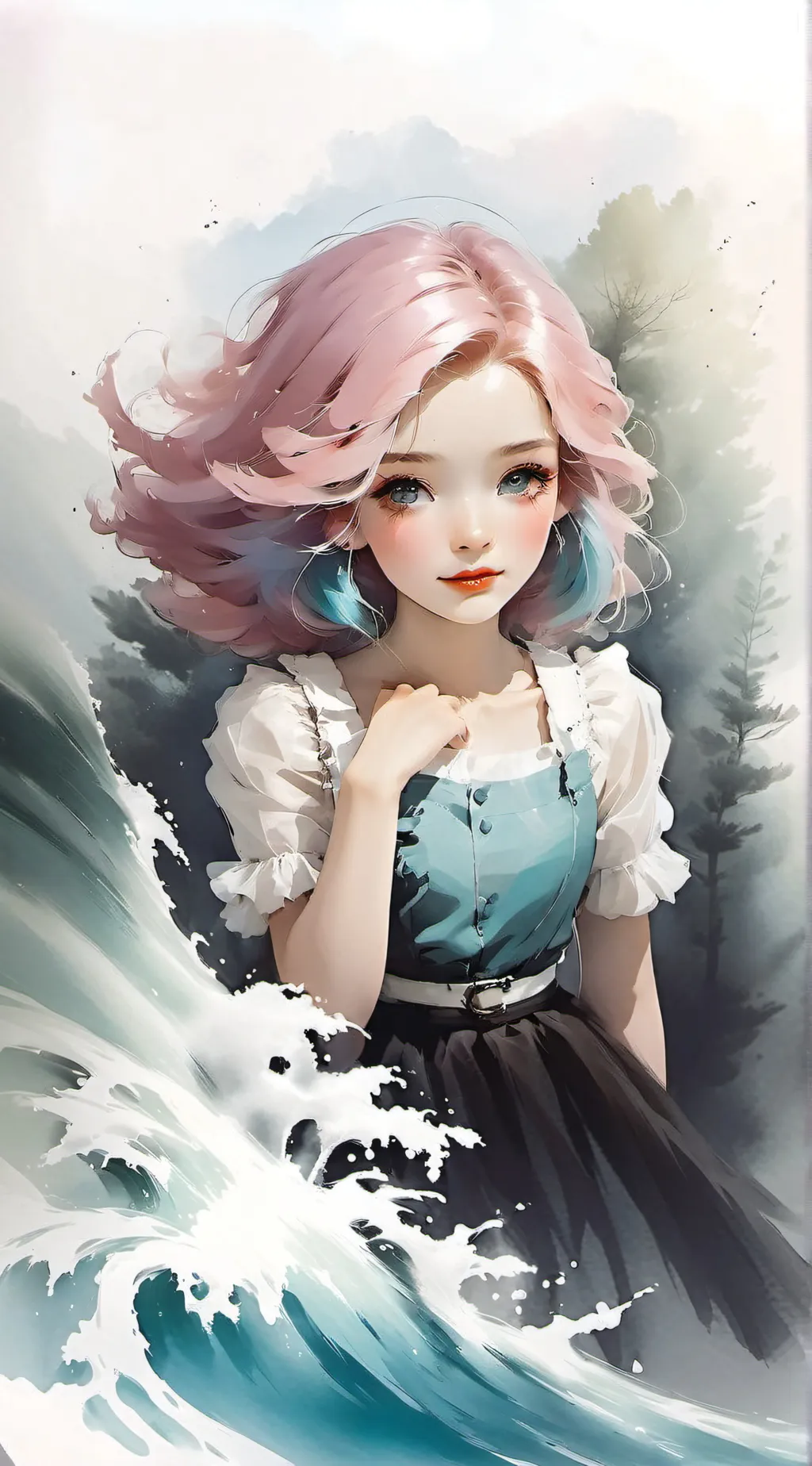 ai character: Emily  background