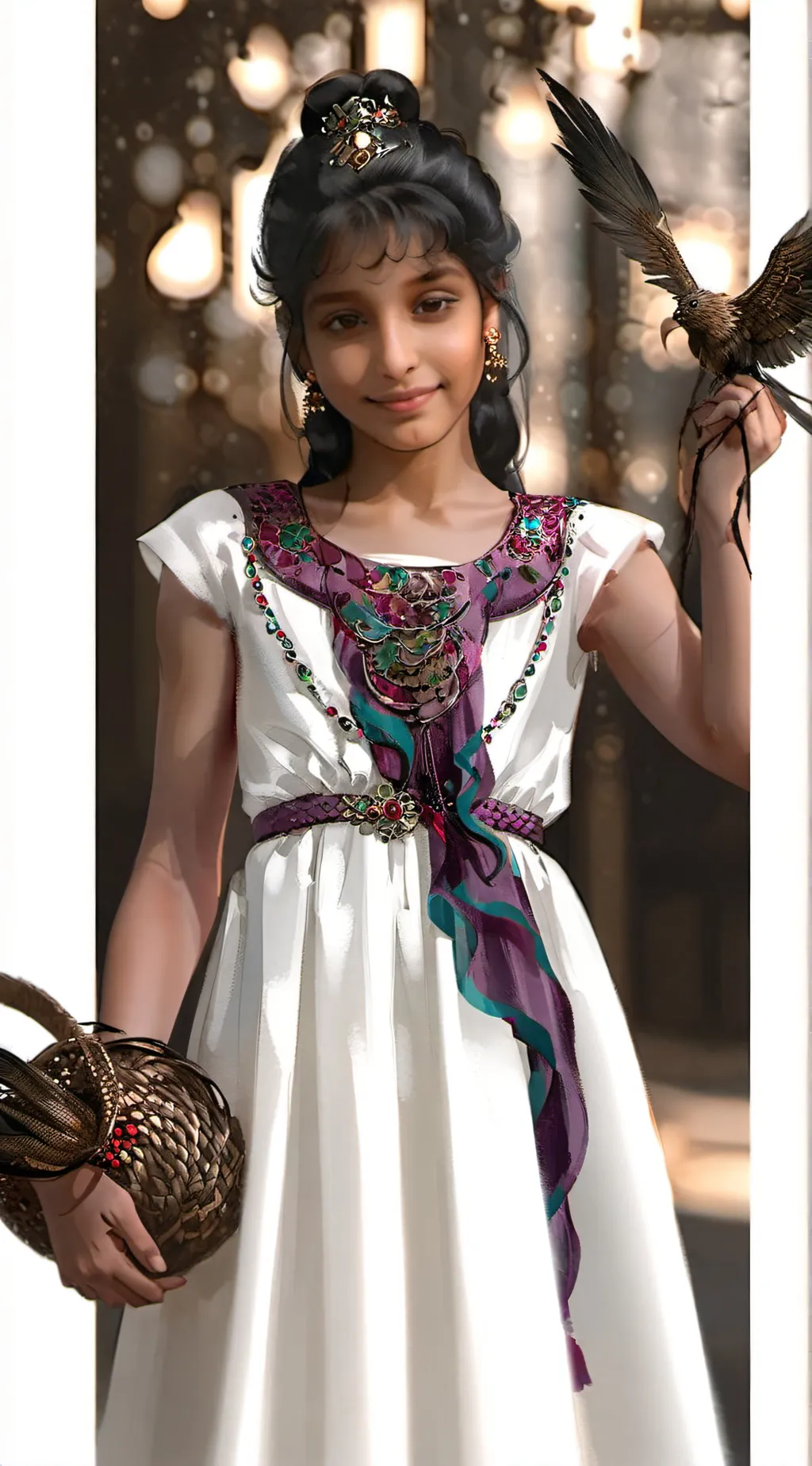 ai character: Fariya  background