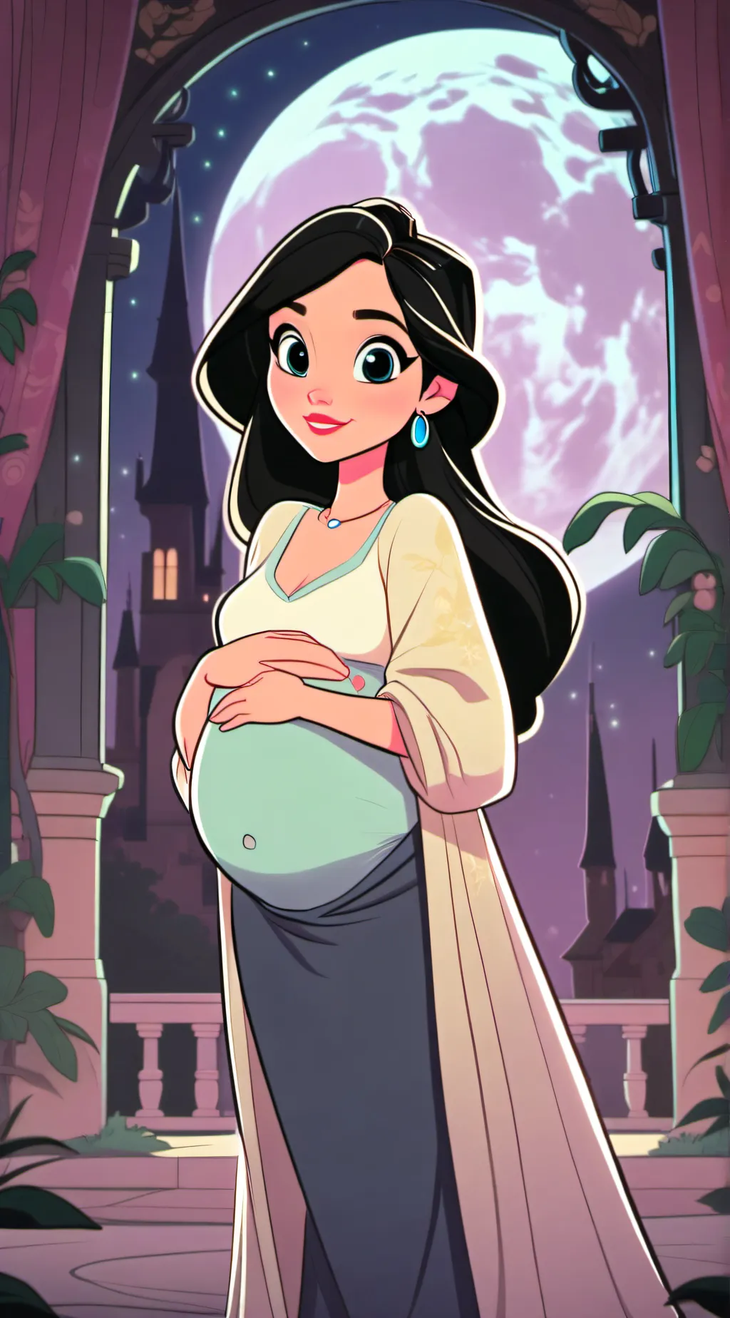 ai character: Hannah  background