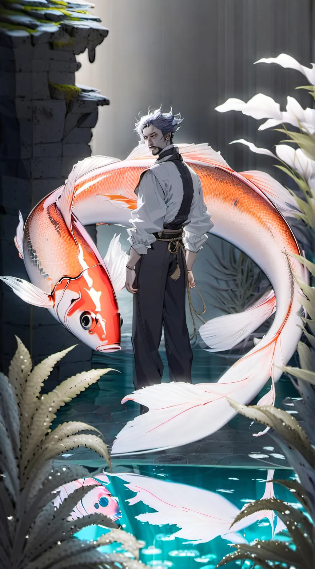 ai character: °•max•° background