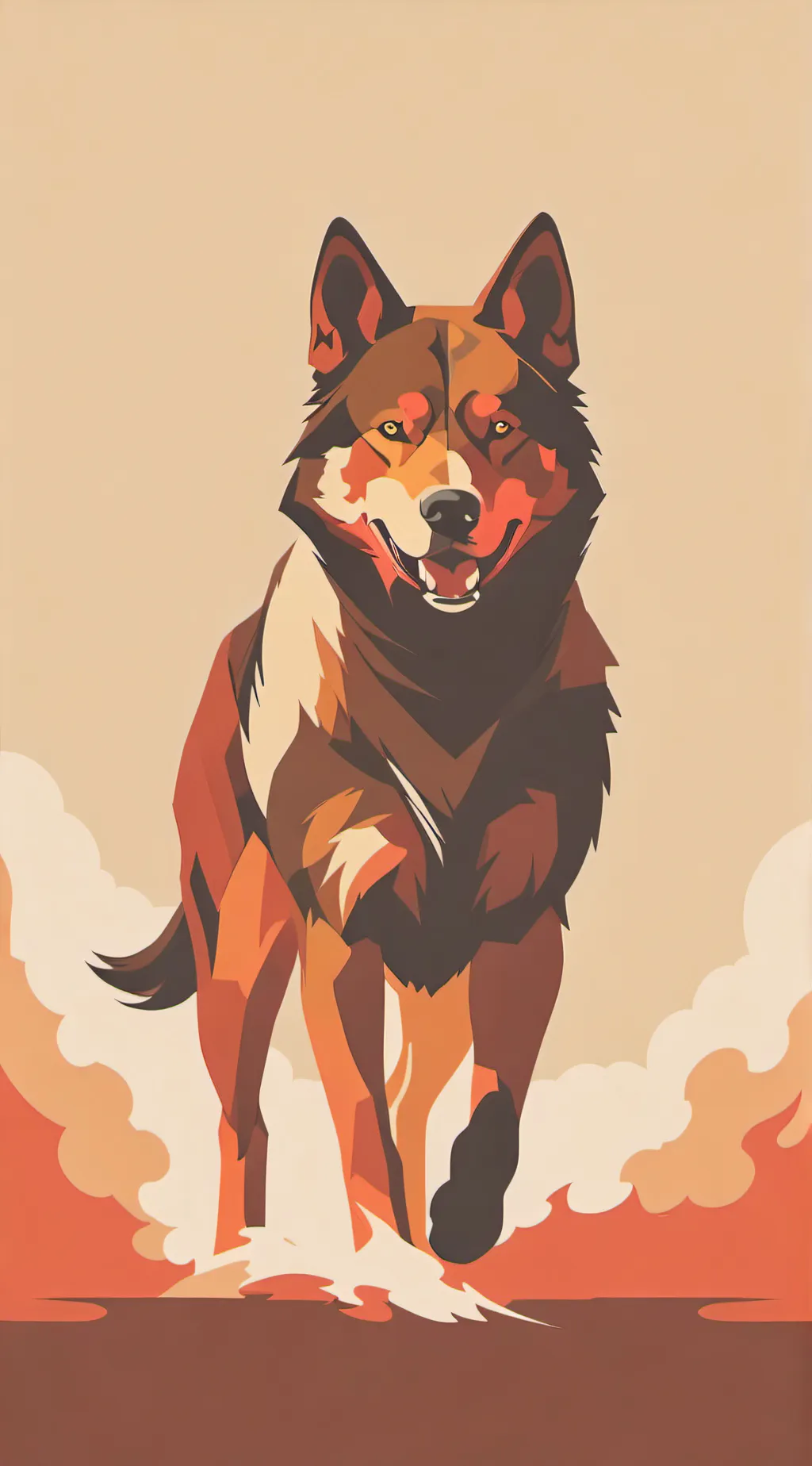 ai character: Loona background