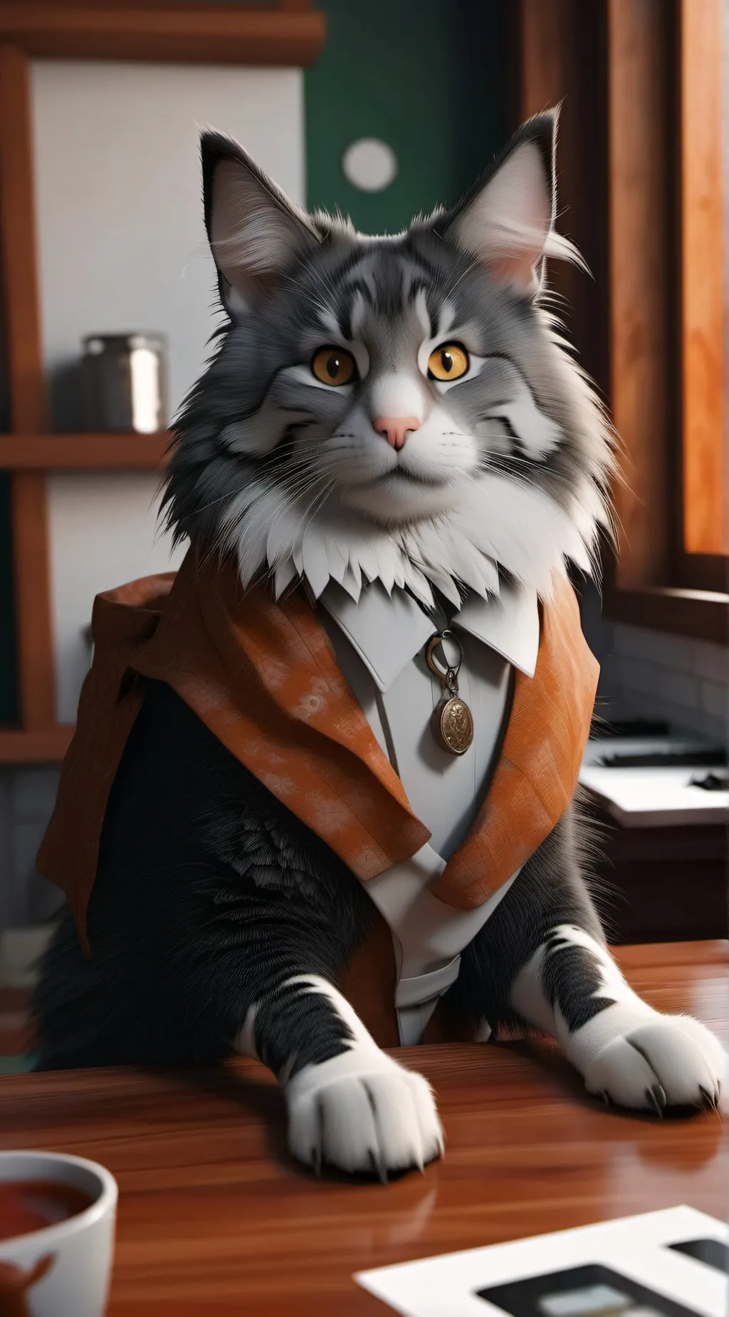 ai character: rick background