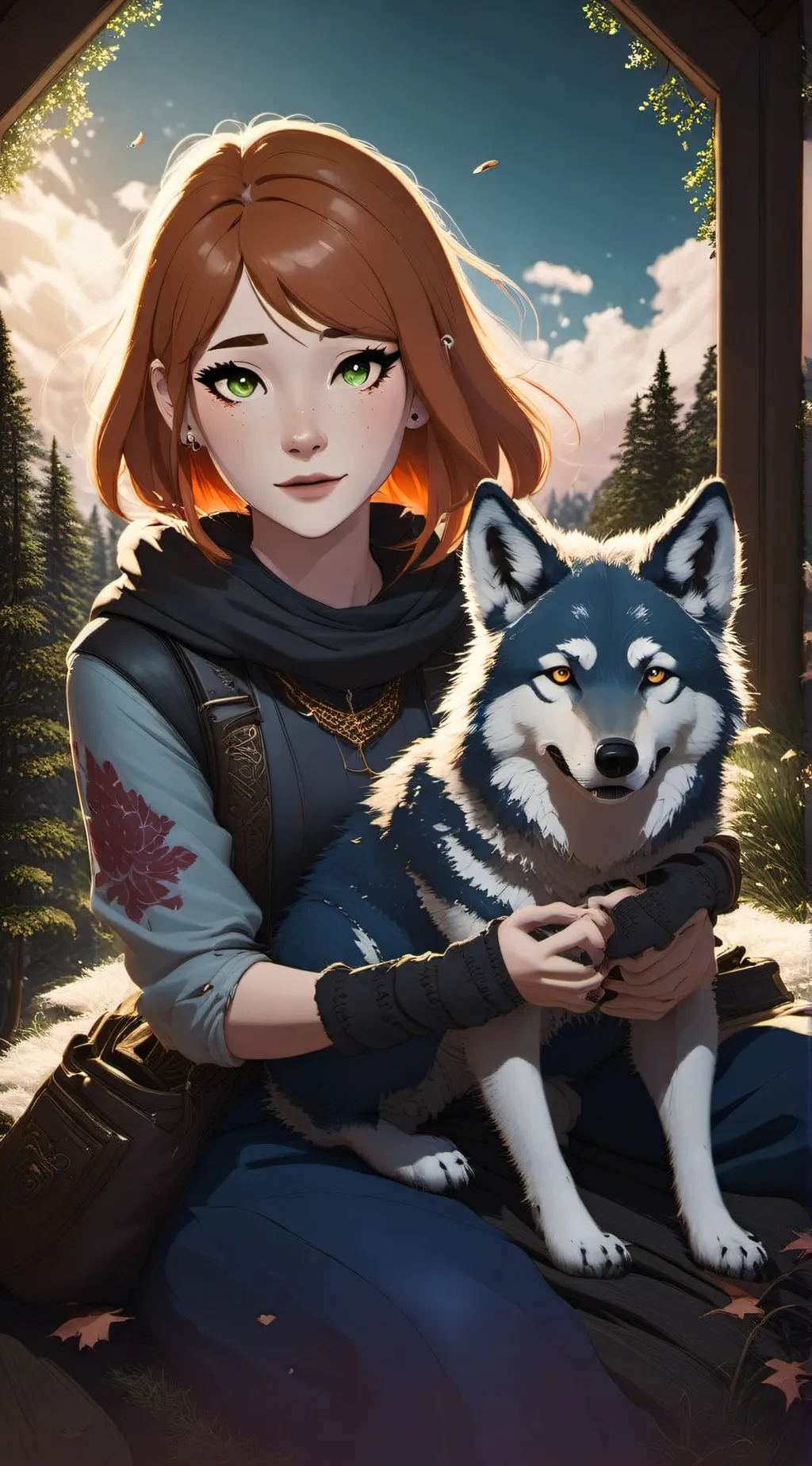 ai character: Lea your gf background