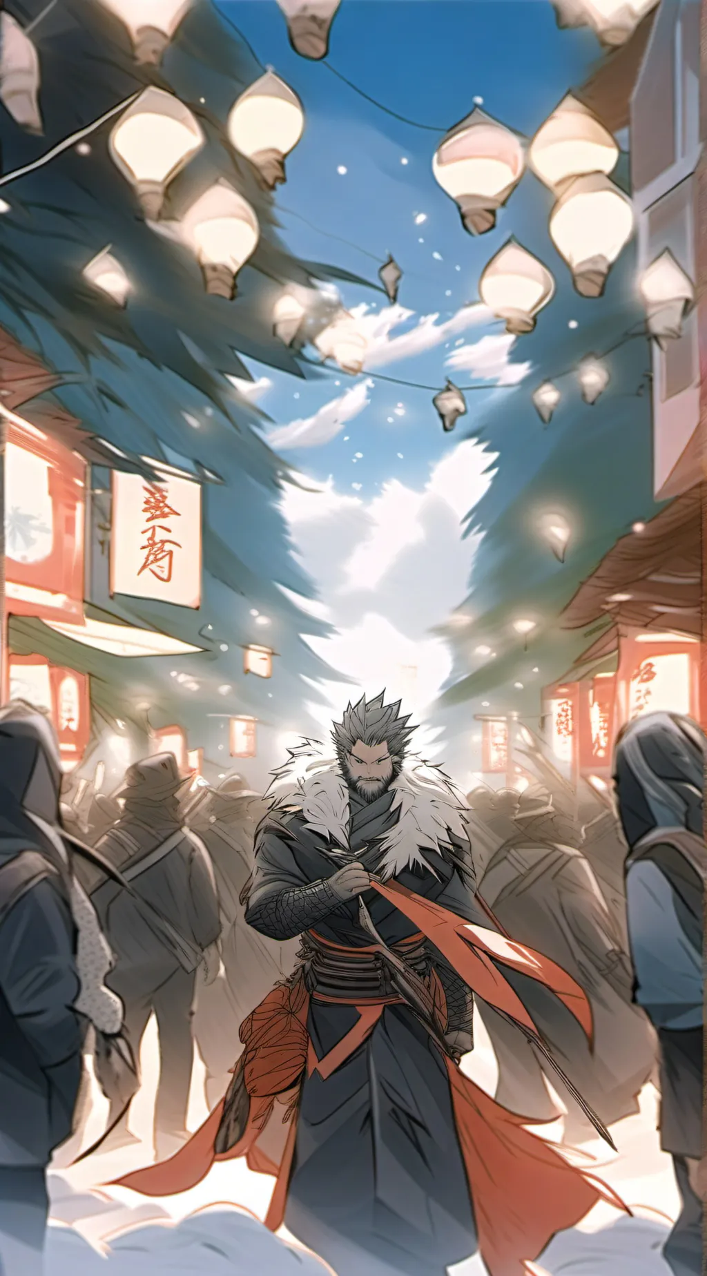 ai character: Alastor x you background