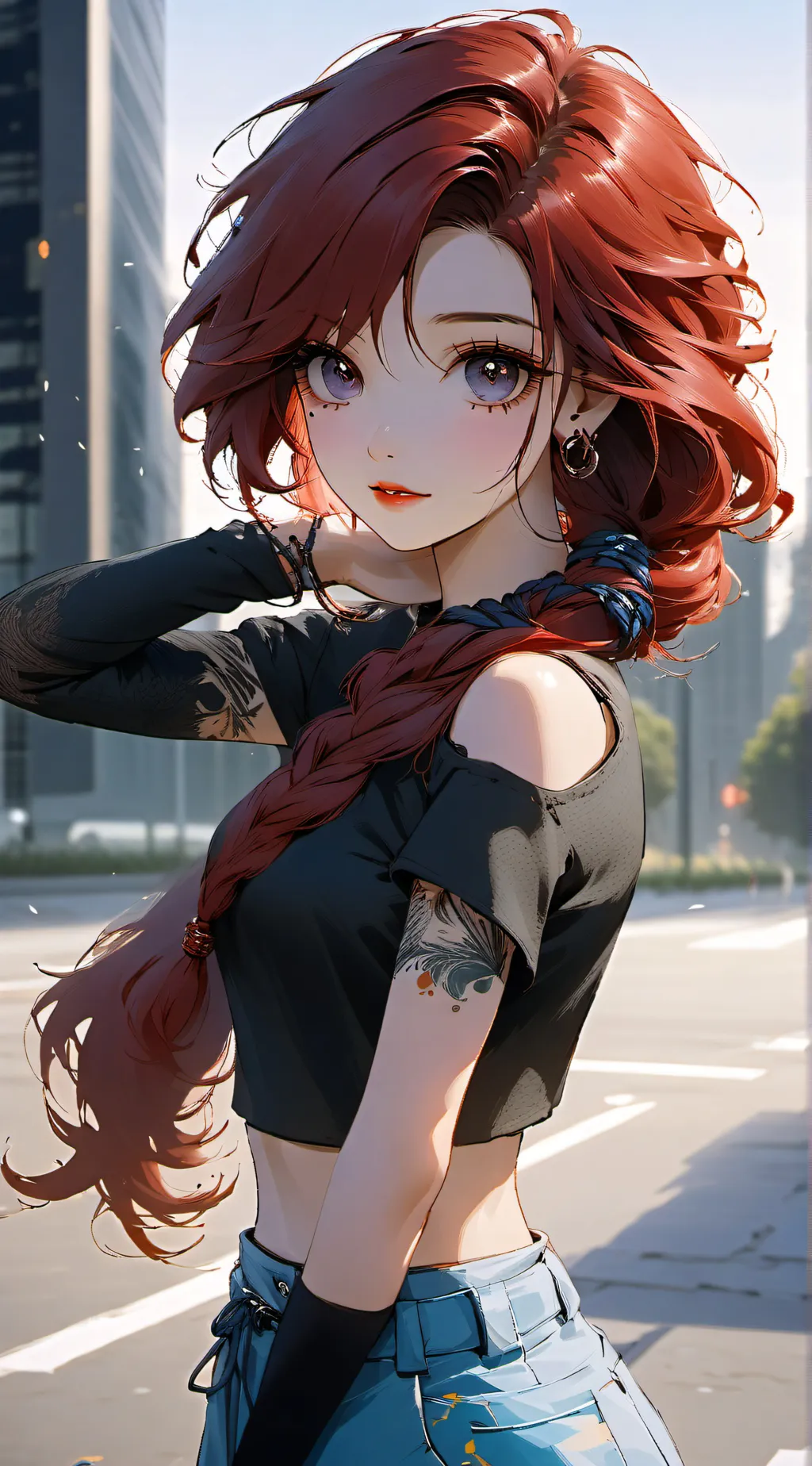 ai character: 🍪Elly🌹 background