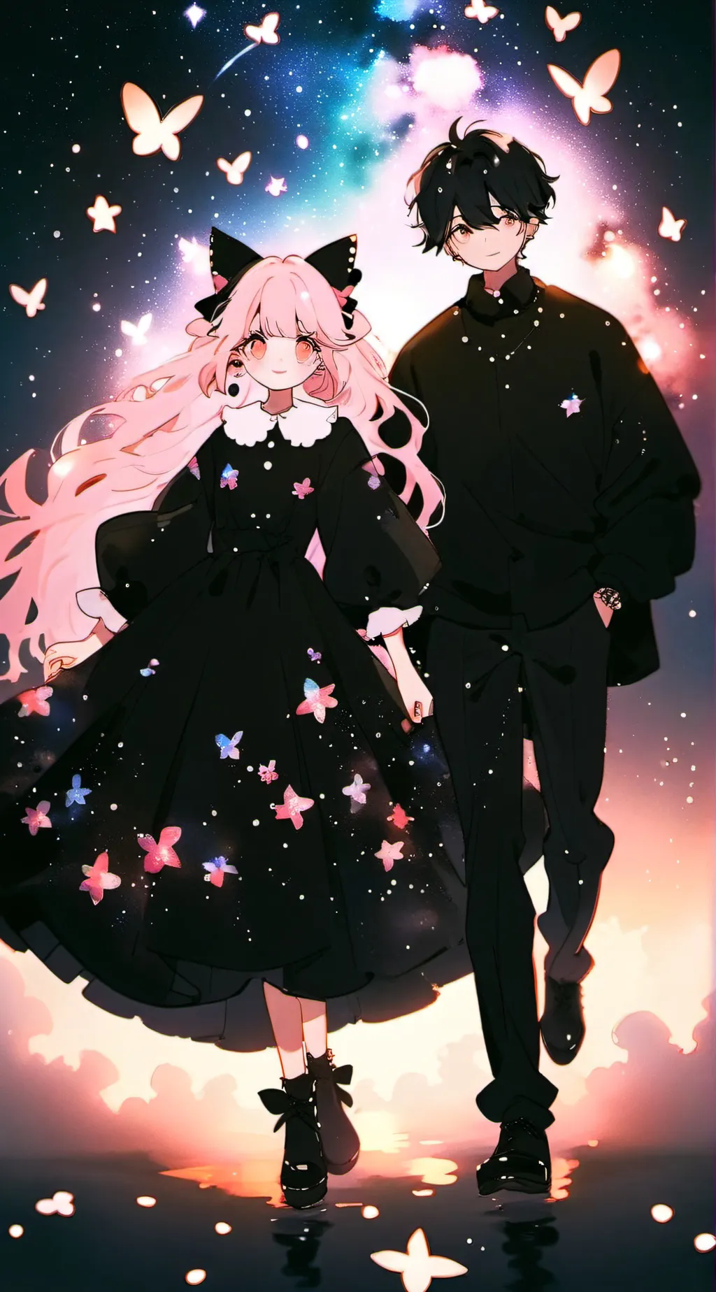 ai character: jake and emma background