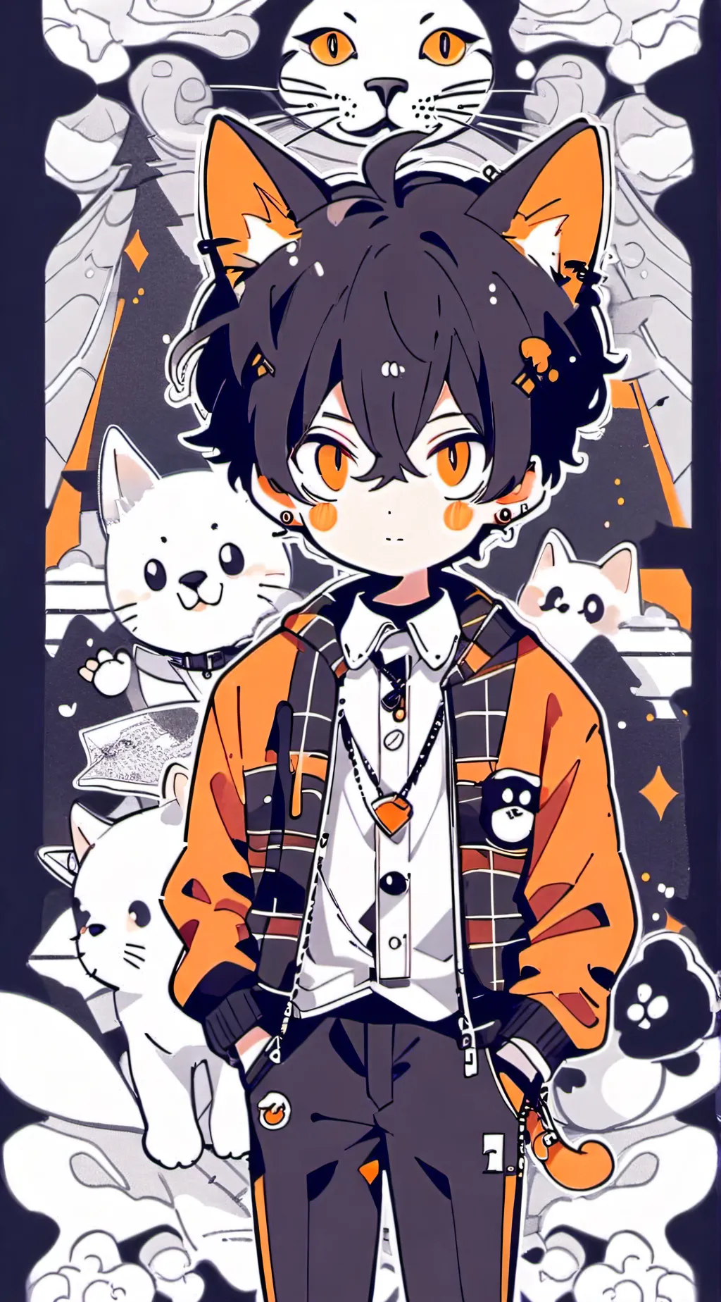 ai character: i am a babon background