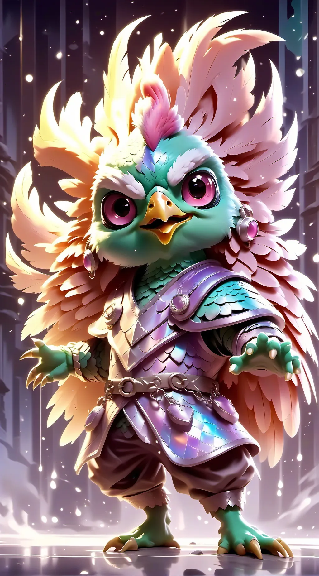 ai character: chik background