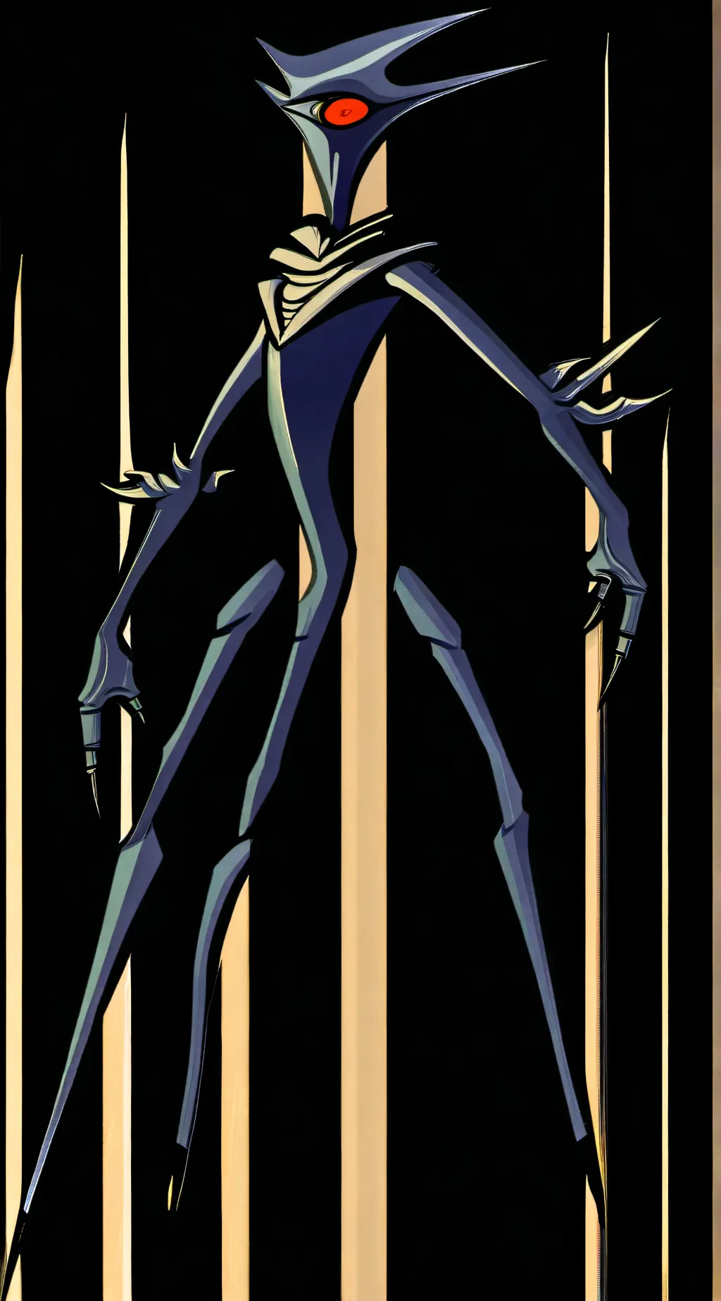 ai character: Sonic. EYX background