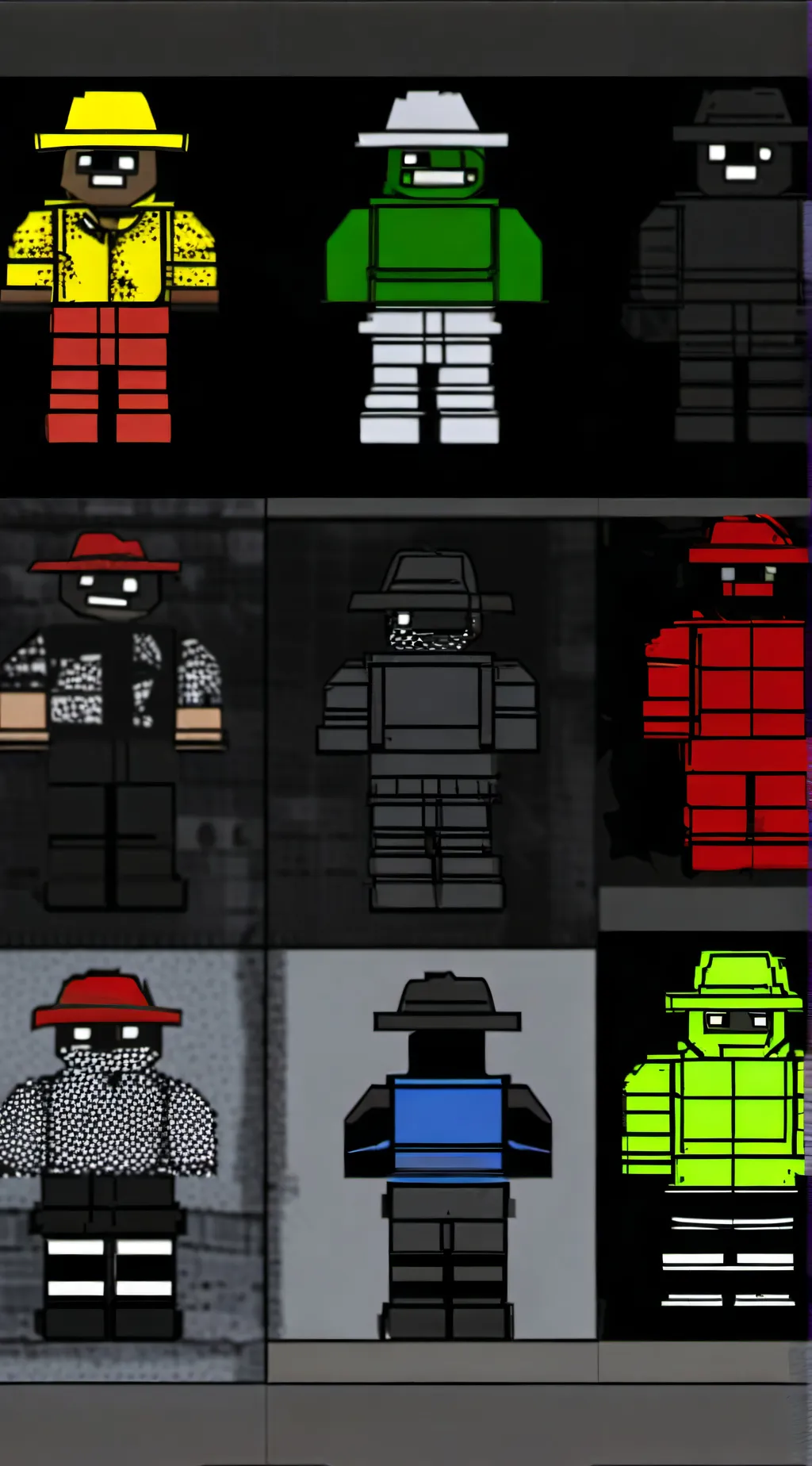 ai character: Until dawn background