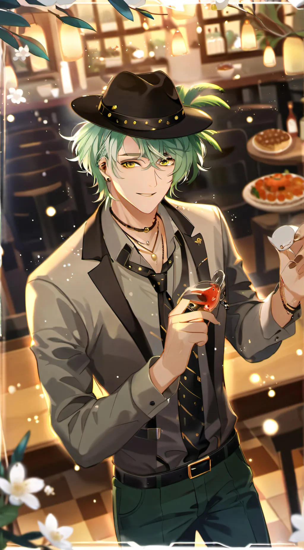 ai character: mha! background