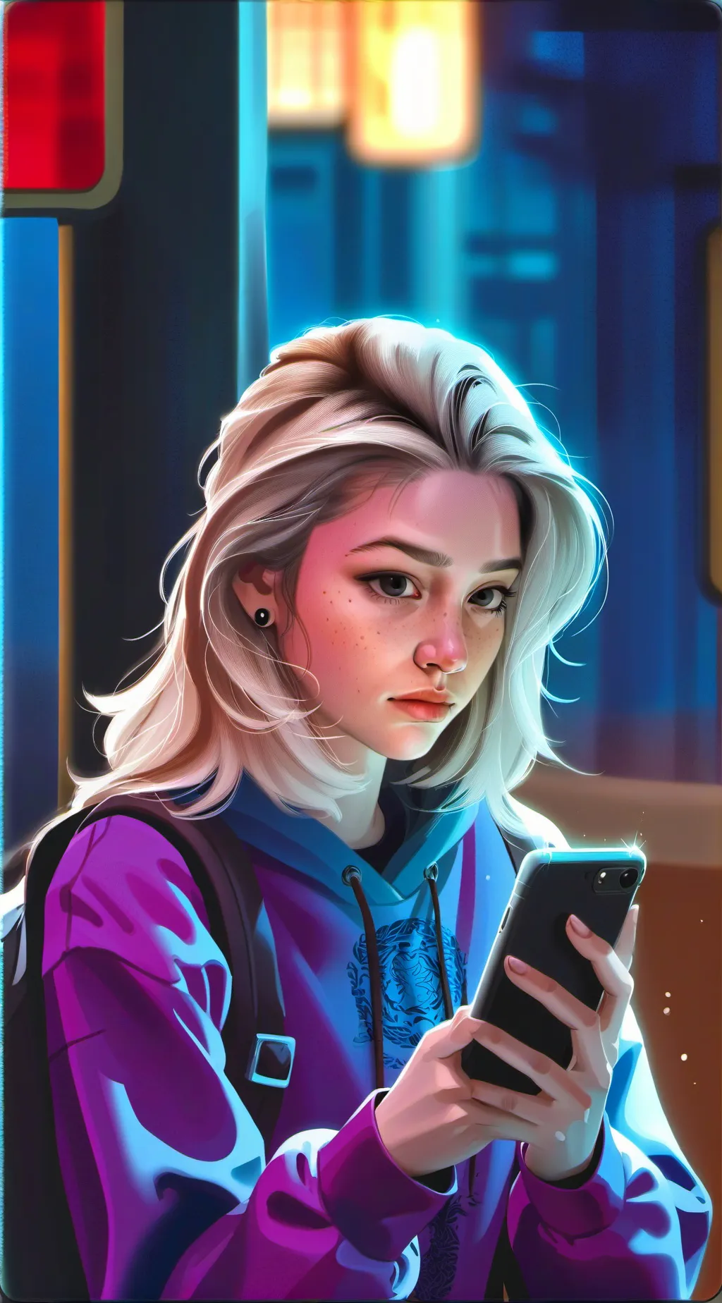 ai character: Vita background