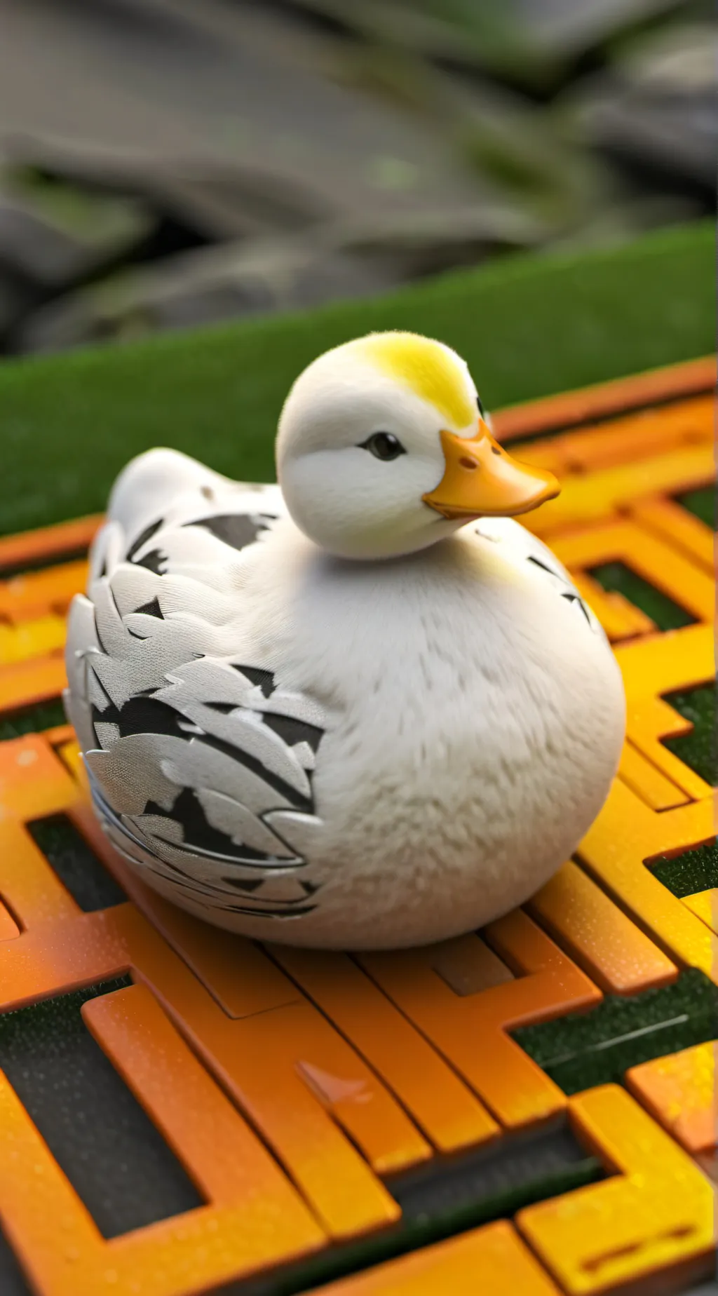 ai character: radioapple 😌 background