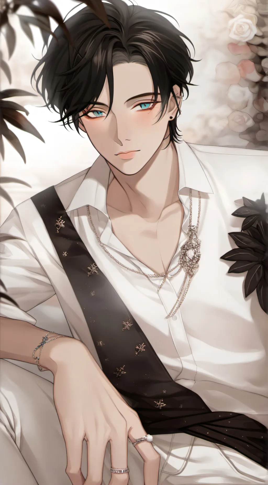 ai character: Damian  background