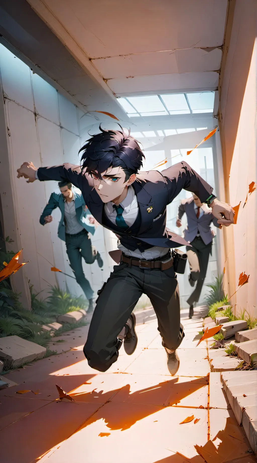 ai character: Zero X  background