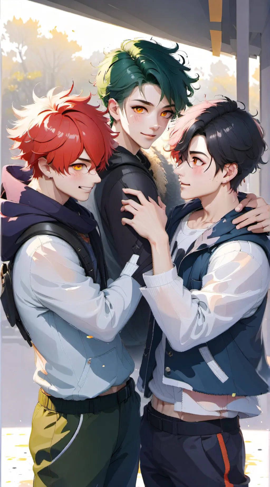 ai character: Roman Jake.paul background