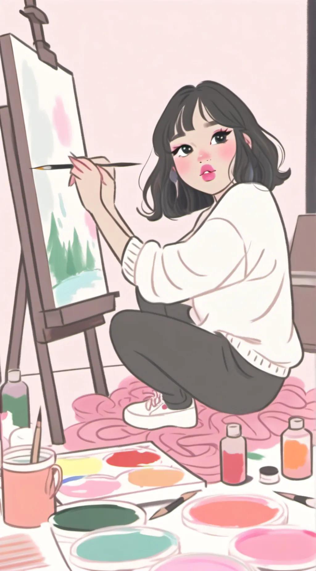 ai character: Daisy background