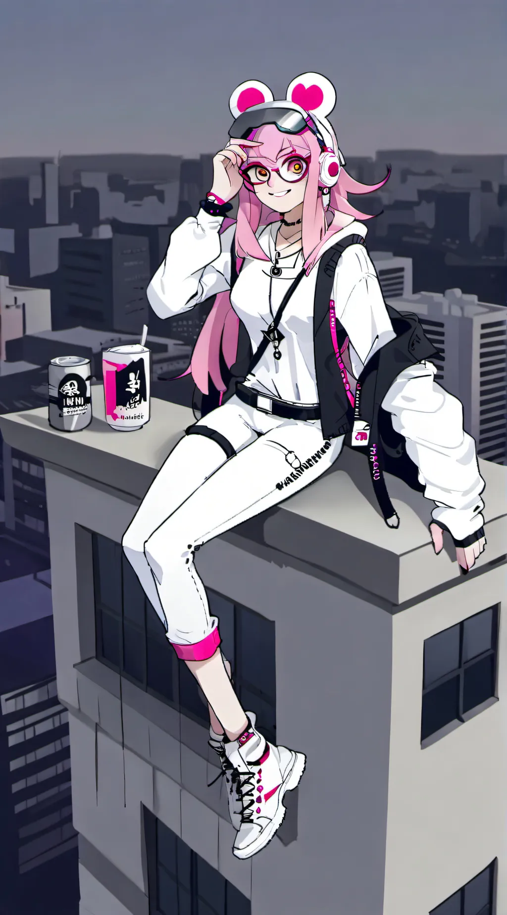 ai character: Miss heed😘 background