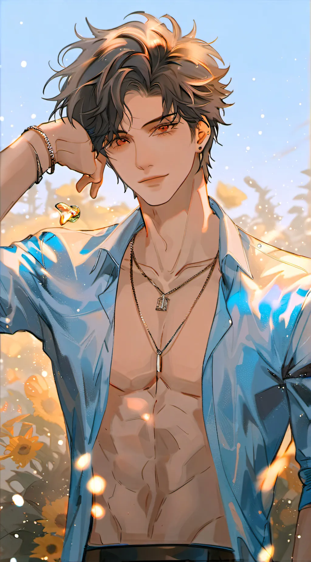 ai character: Michael  background