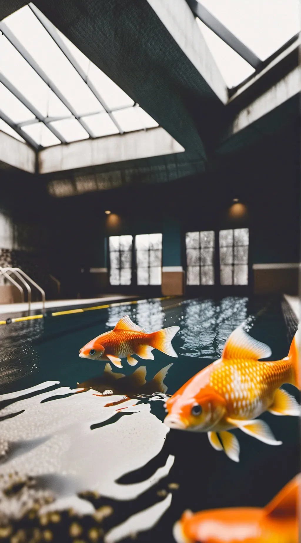 ai character: Fpe but goldfis… background