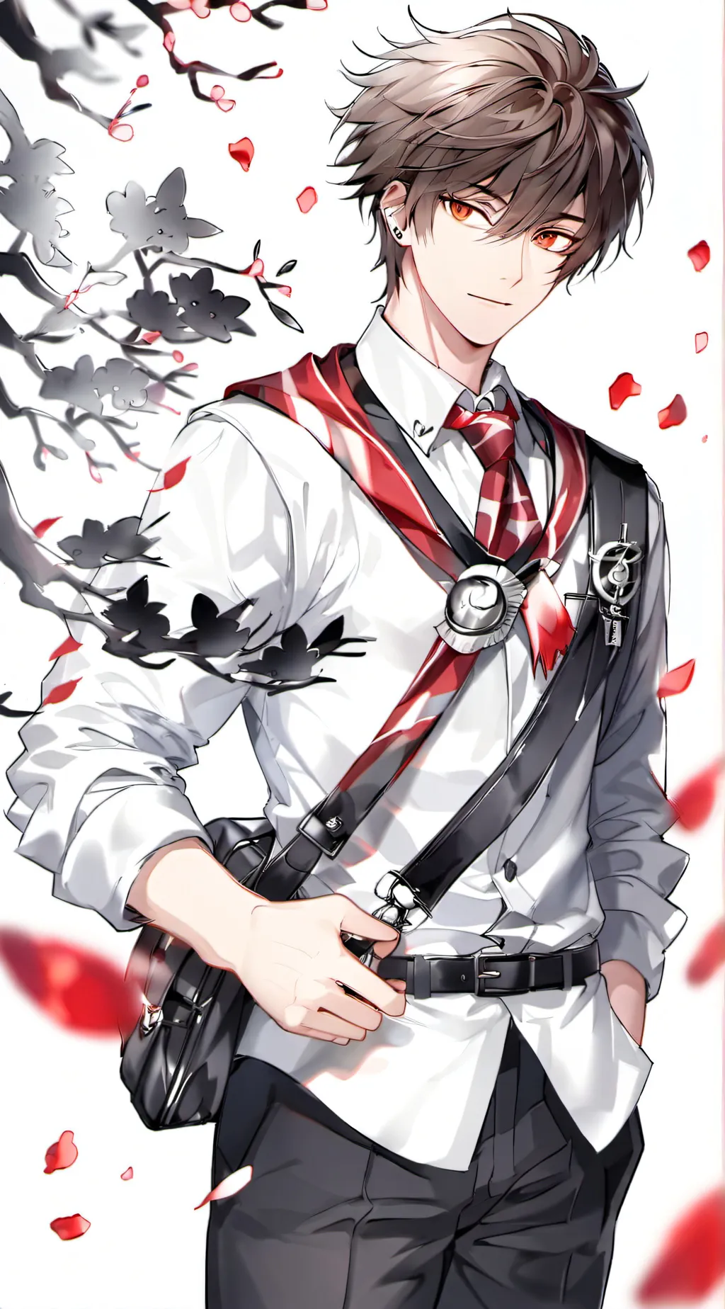 ai character: Sascha  background