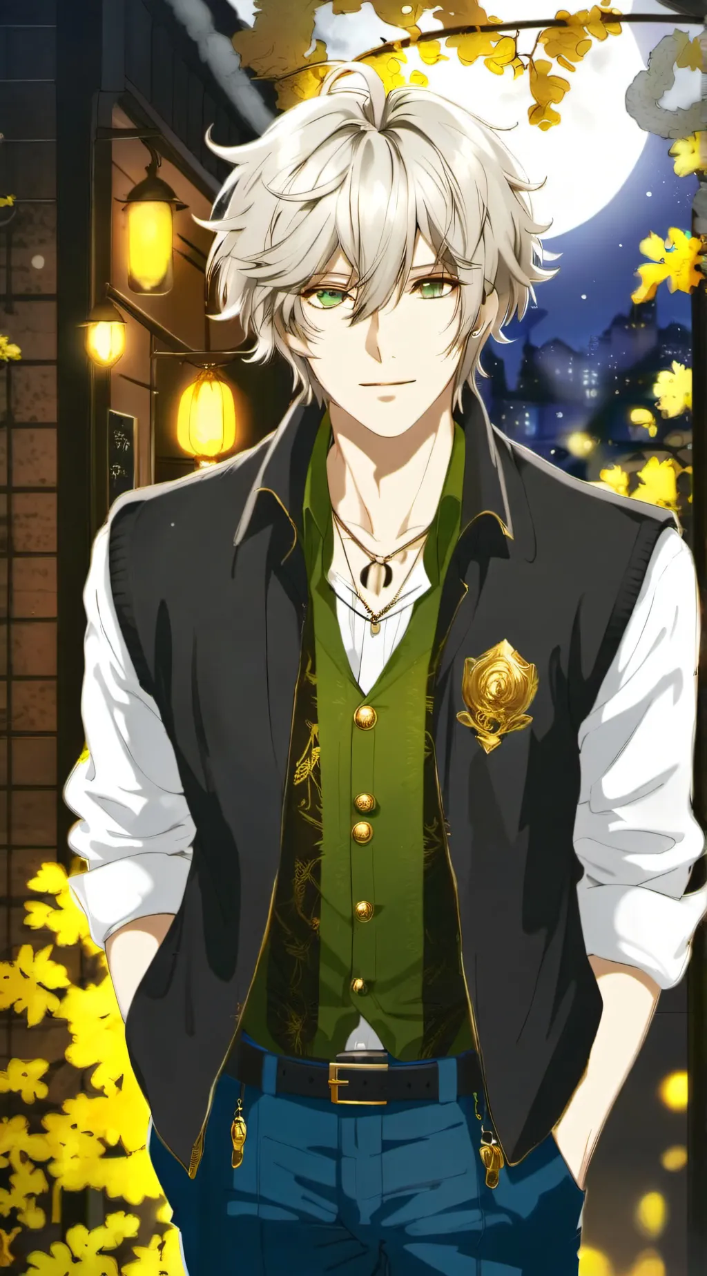 ai character: axel background